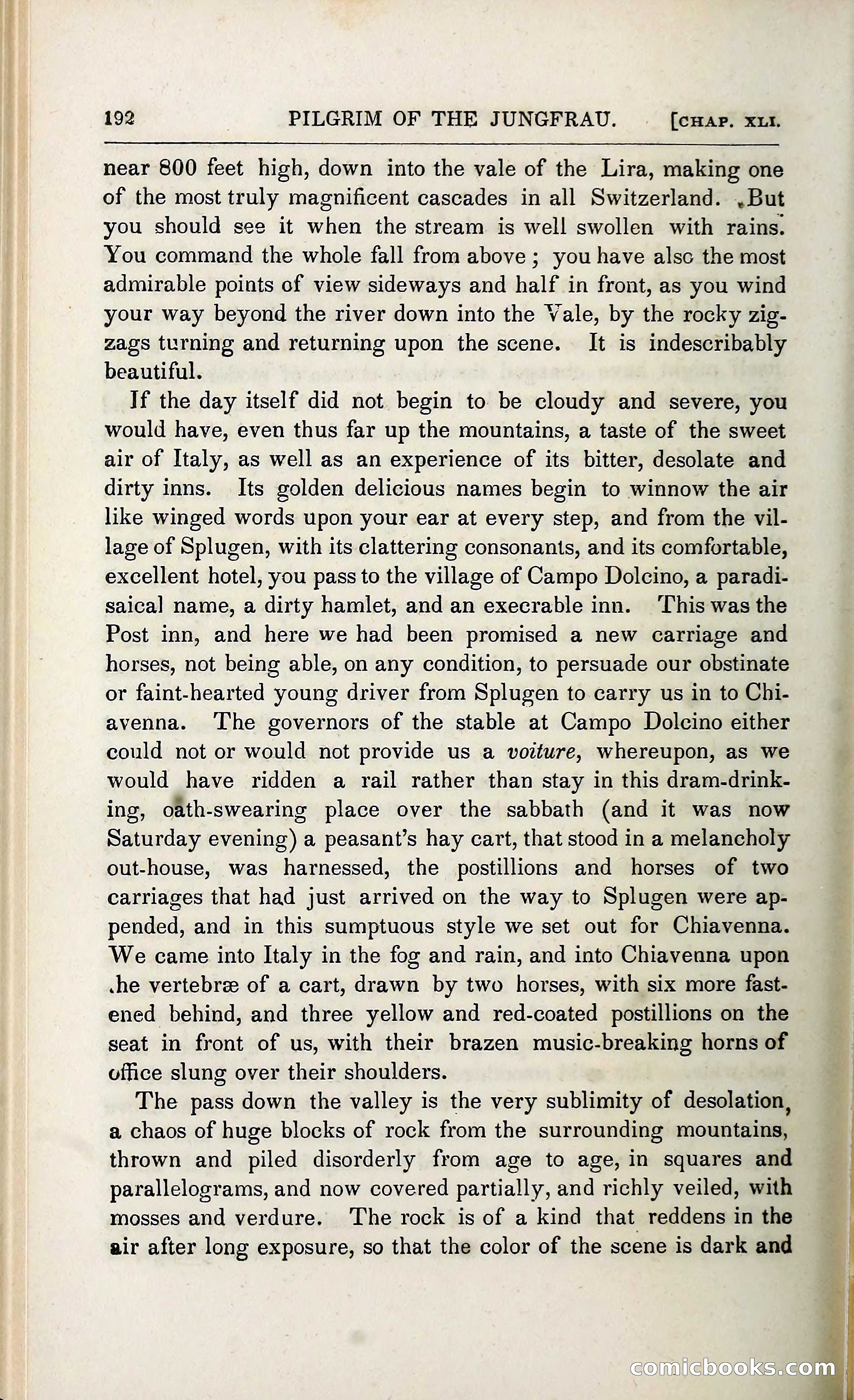 The Pilgrim in the Shadow of the Jungfrau Alp — page 386 of 396