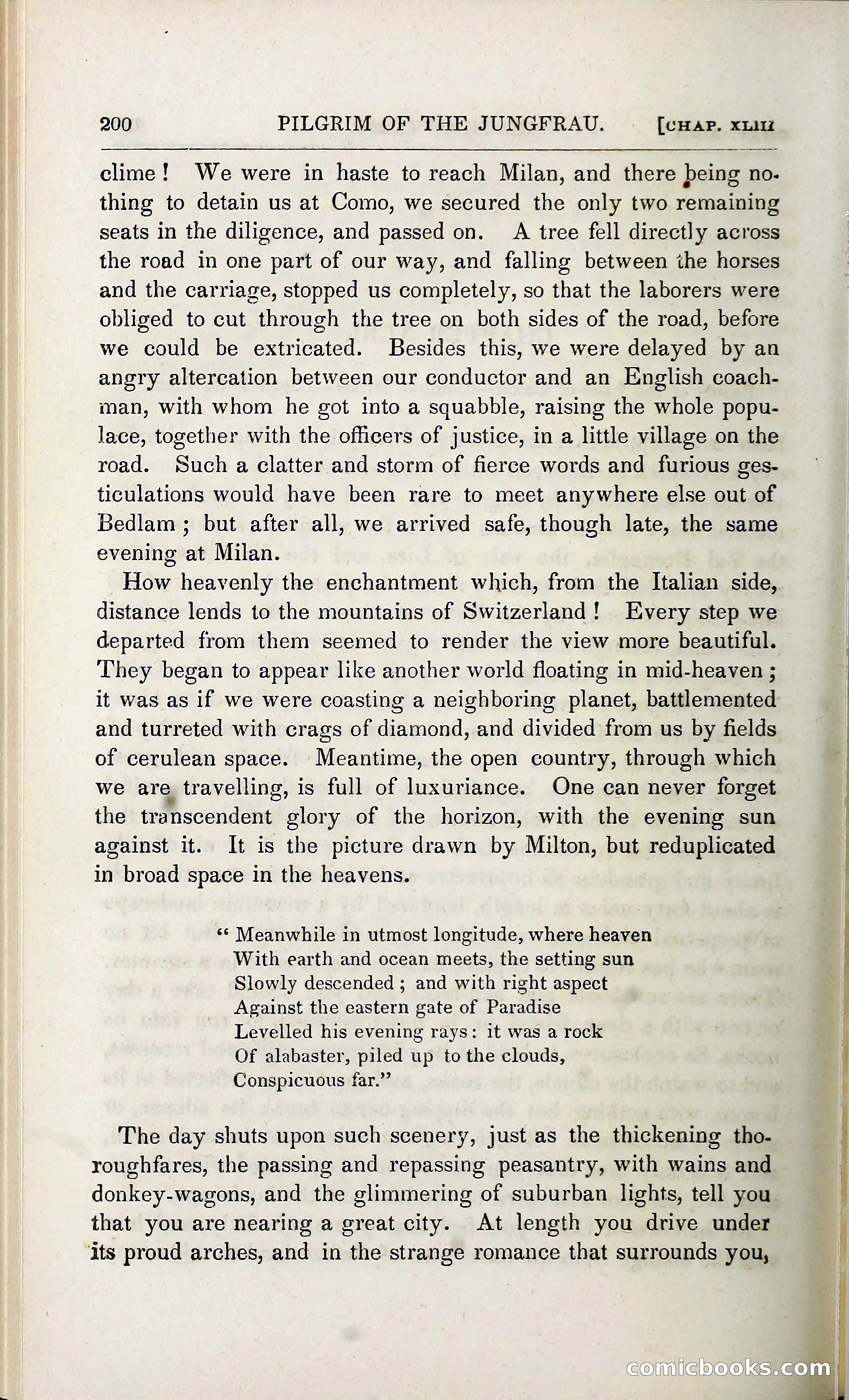 The Pilgrim in the Shadow of the Jungfrau Alp — page 394 of 396
