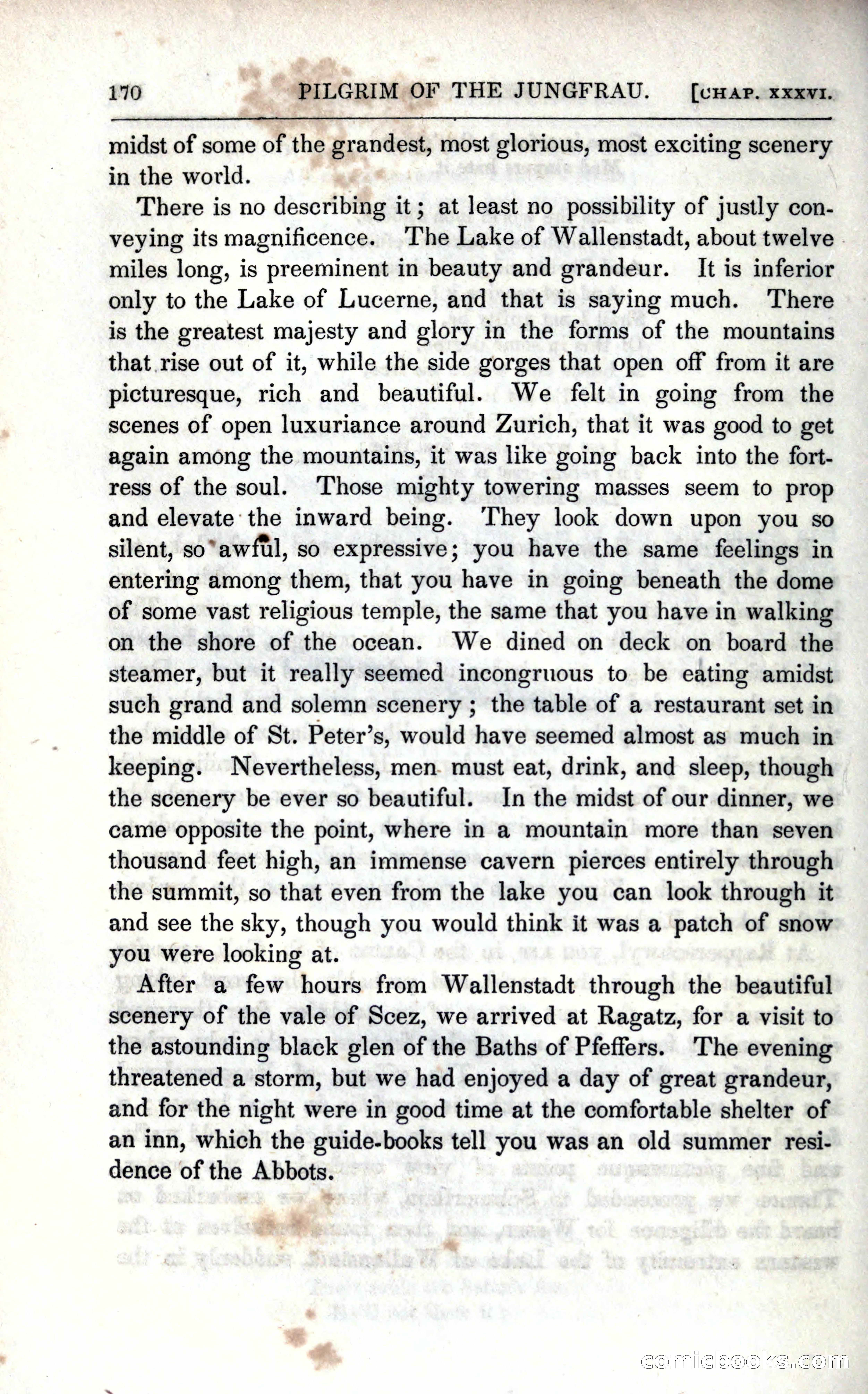 The Pilgrim in the Shadow of the Jungfrau Alp — page 186 of 234
