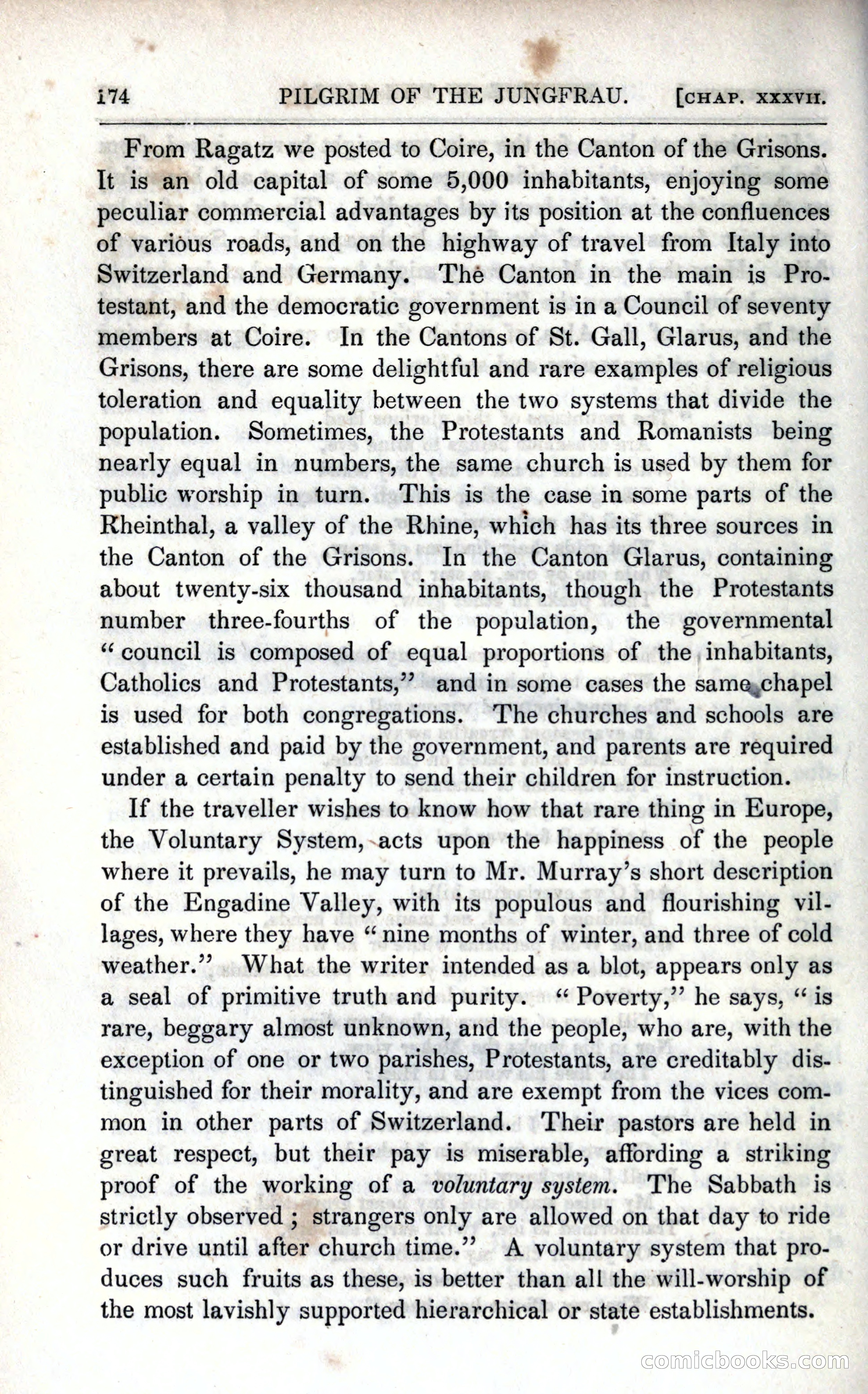 The Pilgrim in the Shadow of the Jungfrau Alp — page 190 of 234