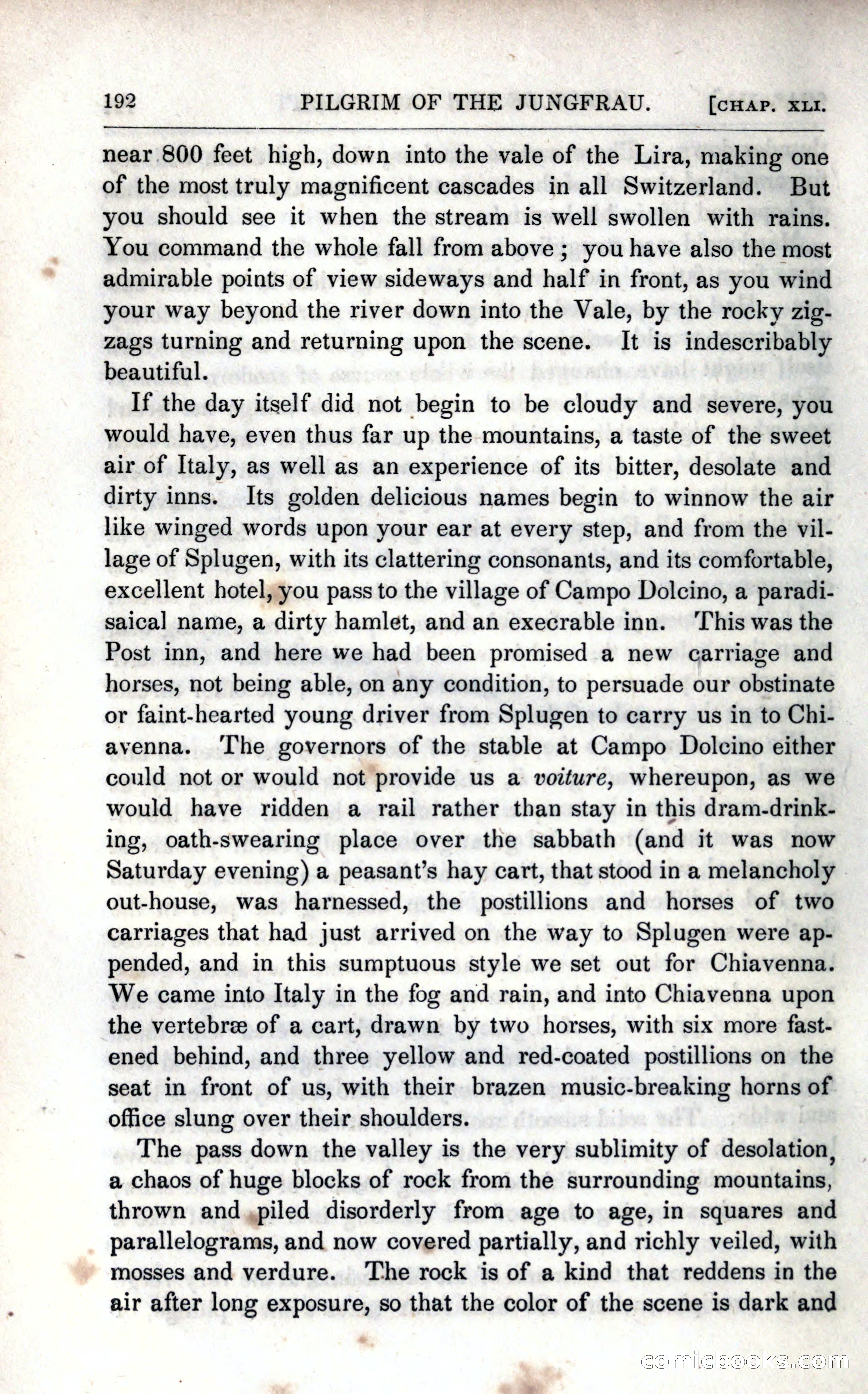 The Pilgrim in the Shadow of the Jungfrau Alp — page 208 of 234