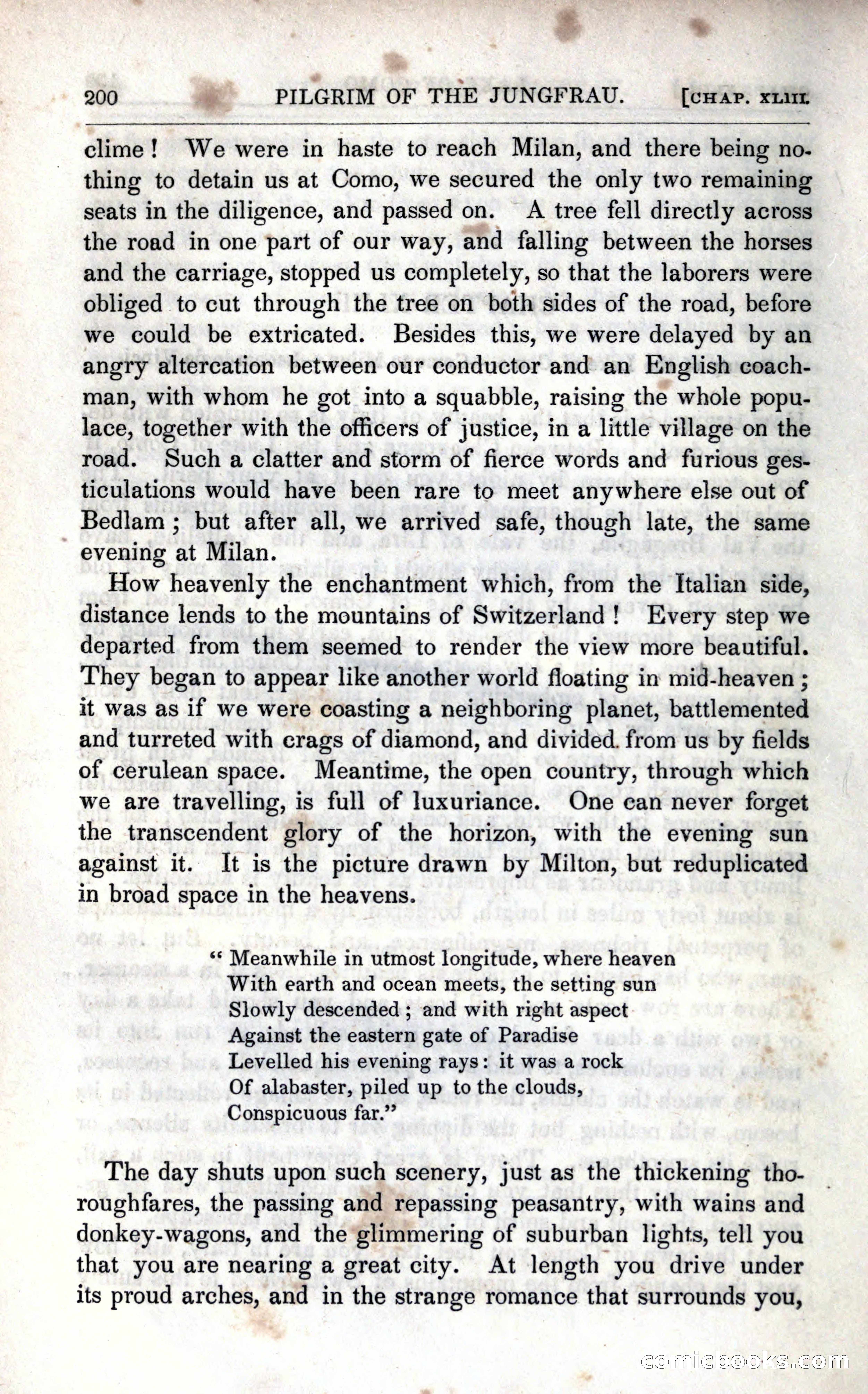 The Pilgrim in the Shadow of the Jungfrau Alp — page 216 of 234