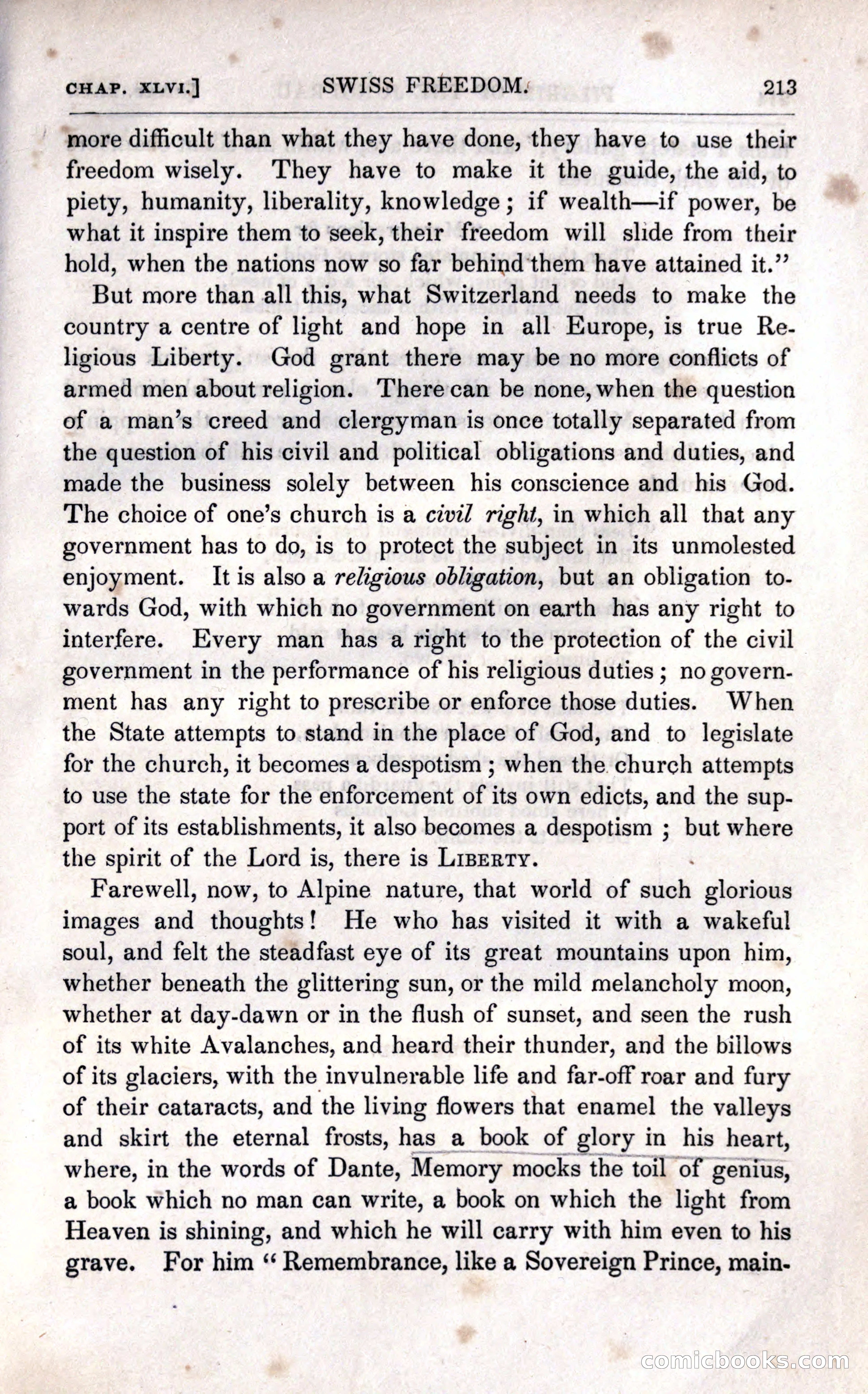 The Pilgrim in the Shadow of the Jungfrau Alp — page 229 of 234