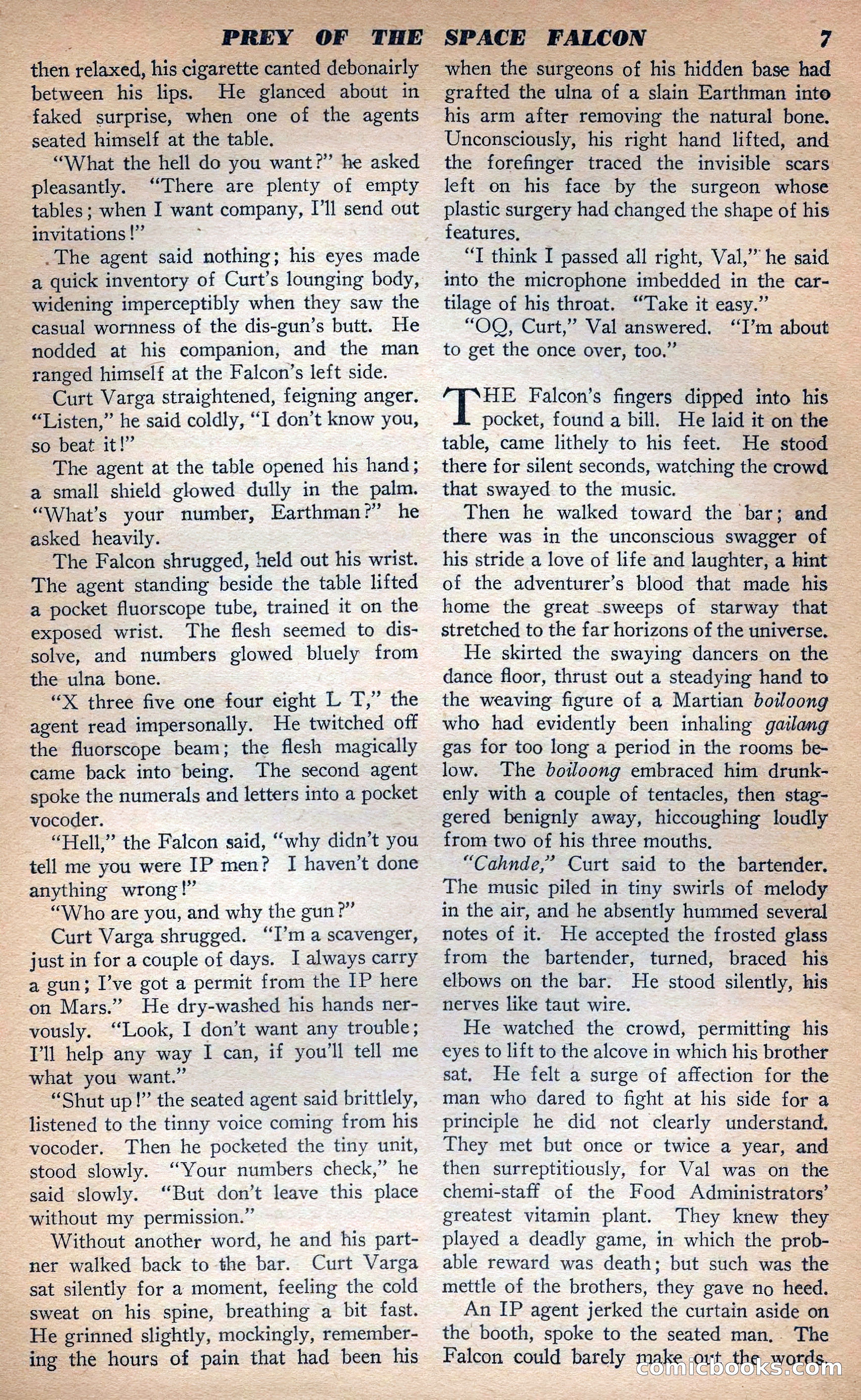 Planet Stories, Fall 1943 — page 10 of 134
