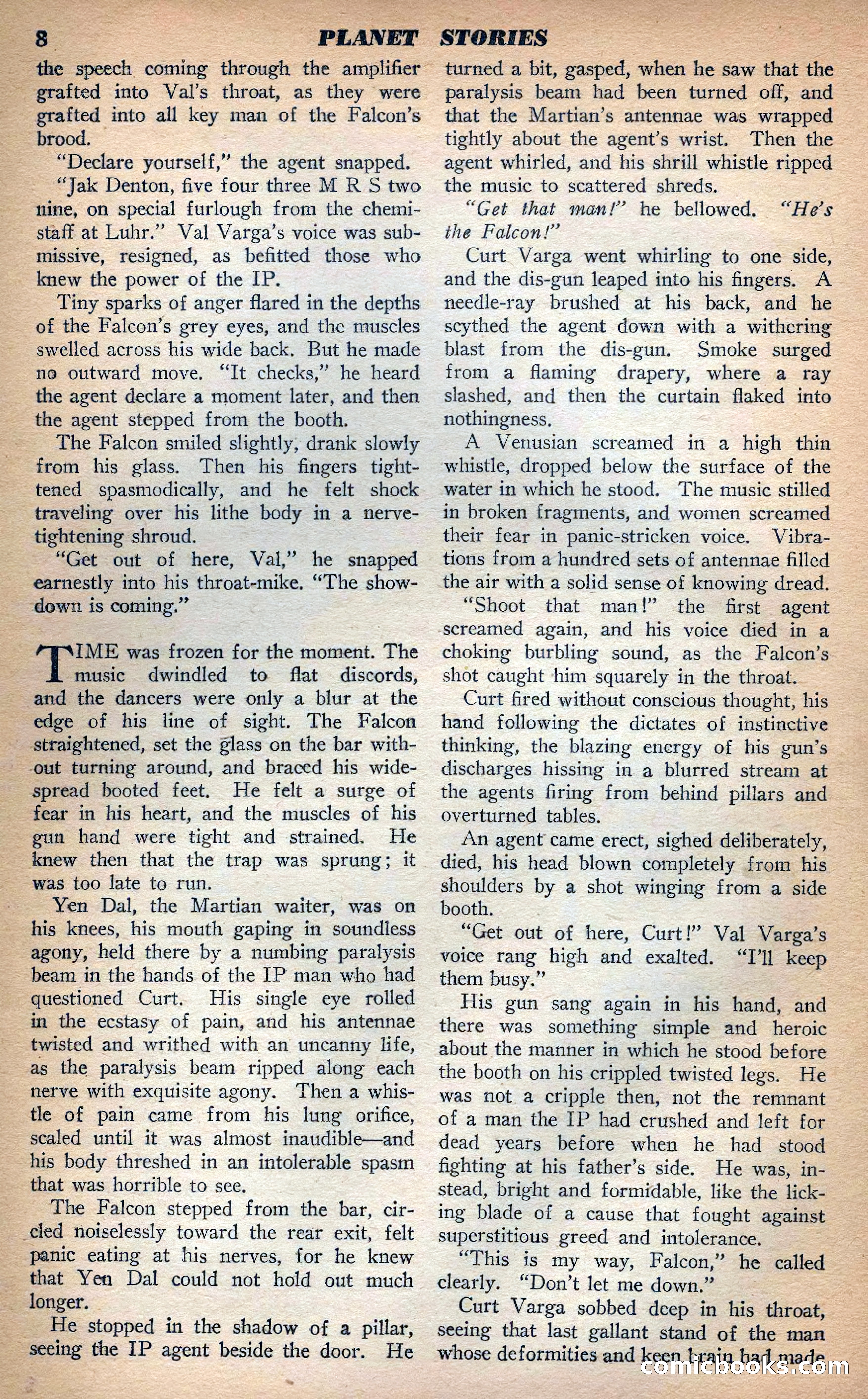 Planet Stories, Fall 1943 — page 11 of 134
