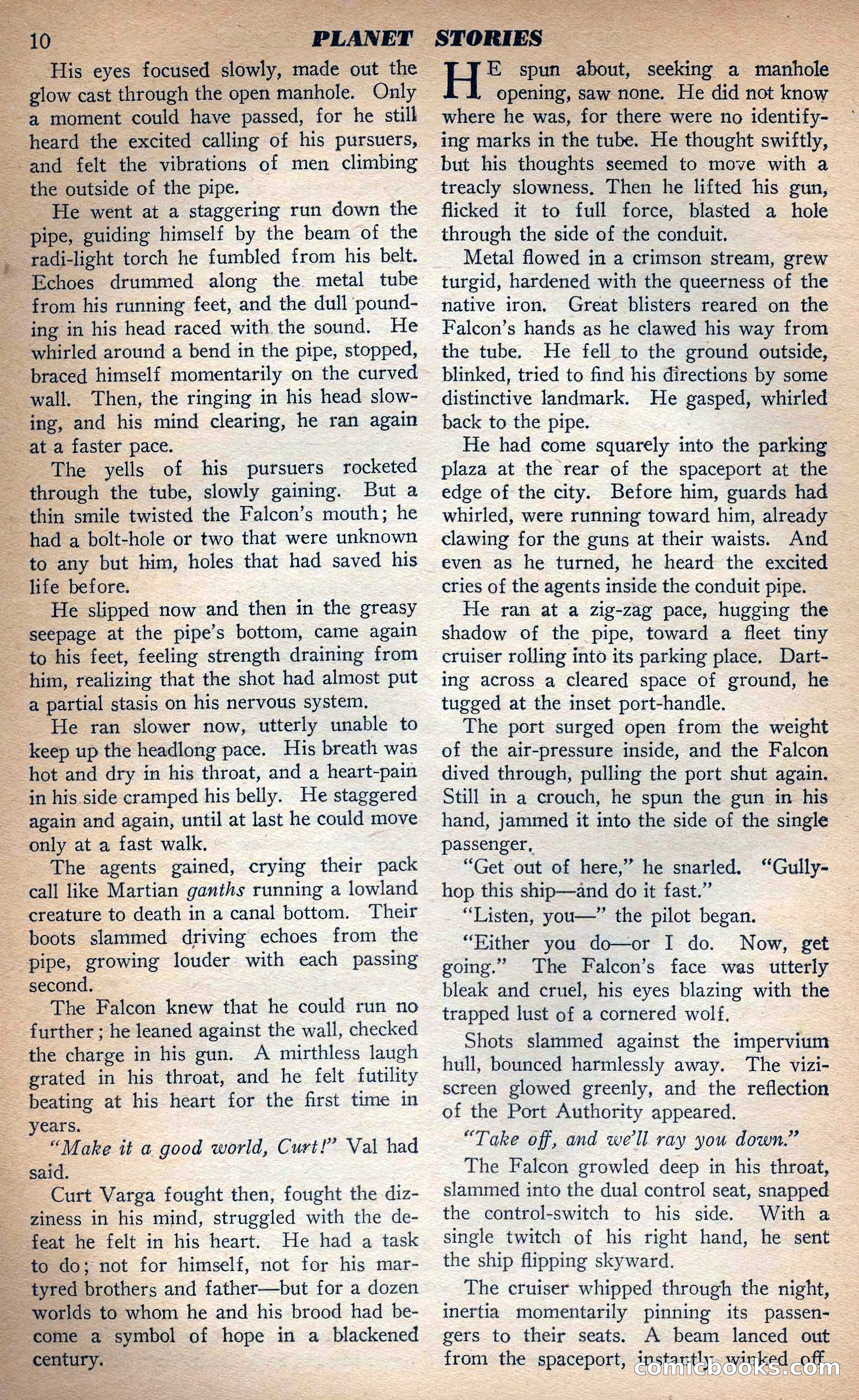 Planet Stories, Fall 1943 — page 13 of 134