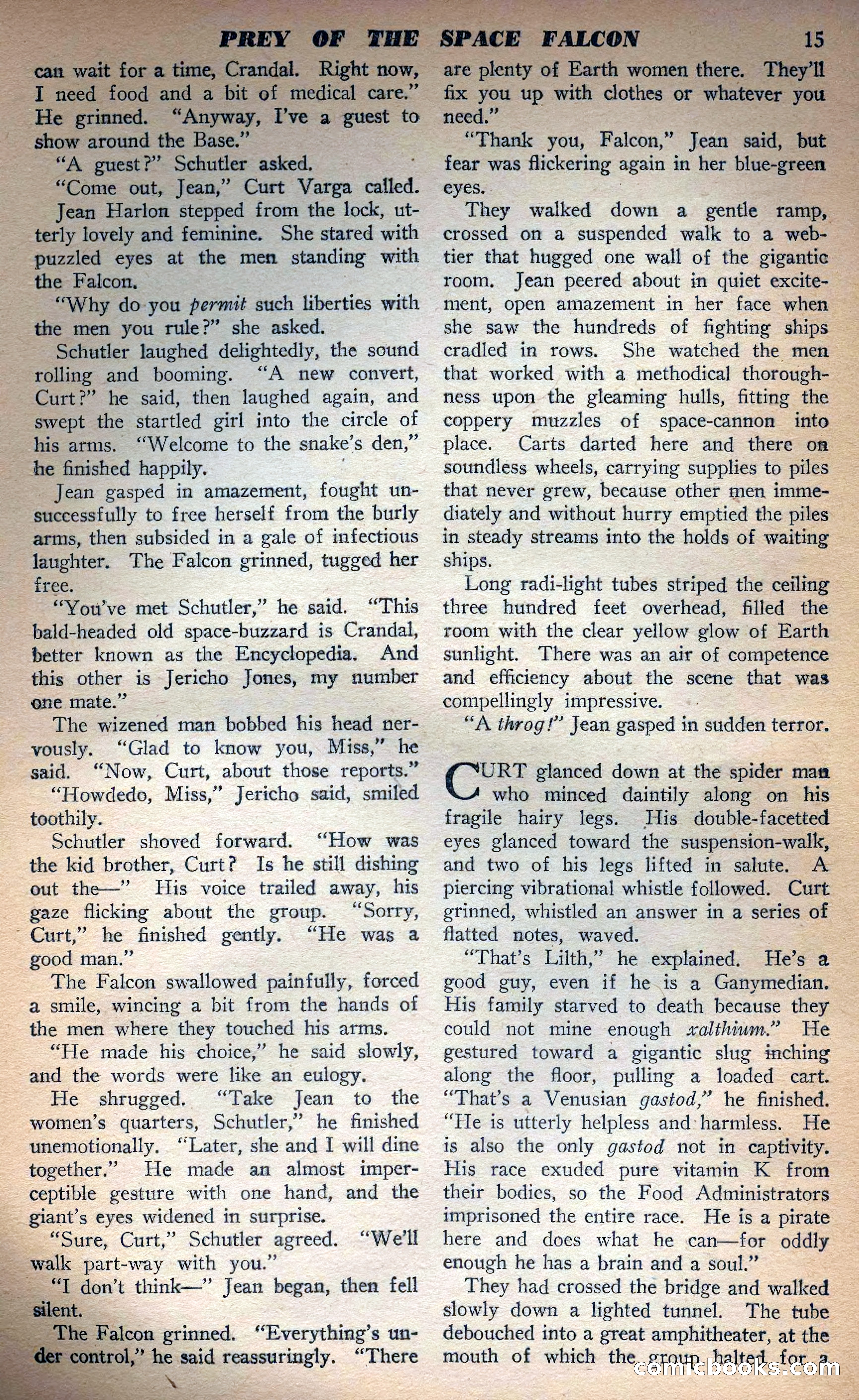 Planet Stories, Fall 1943 — page 18 of 134