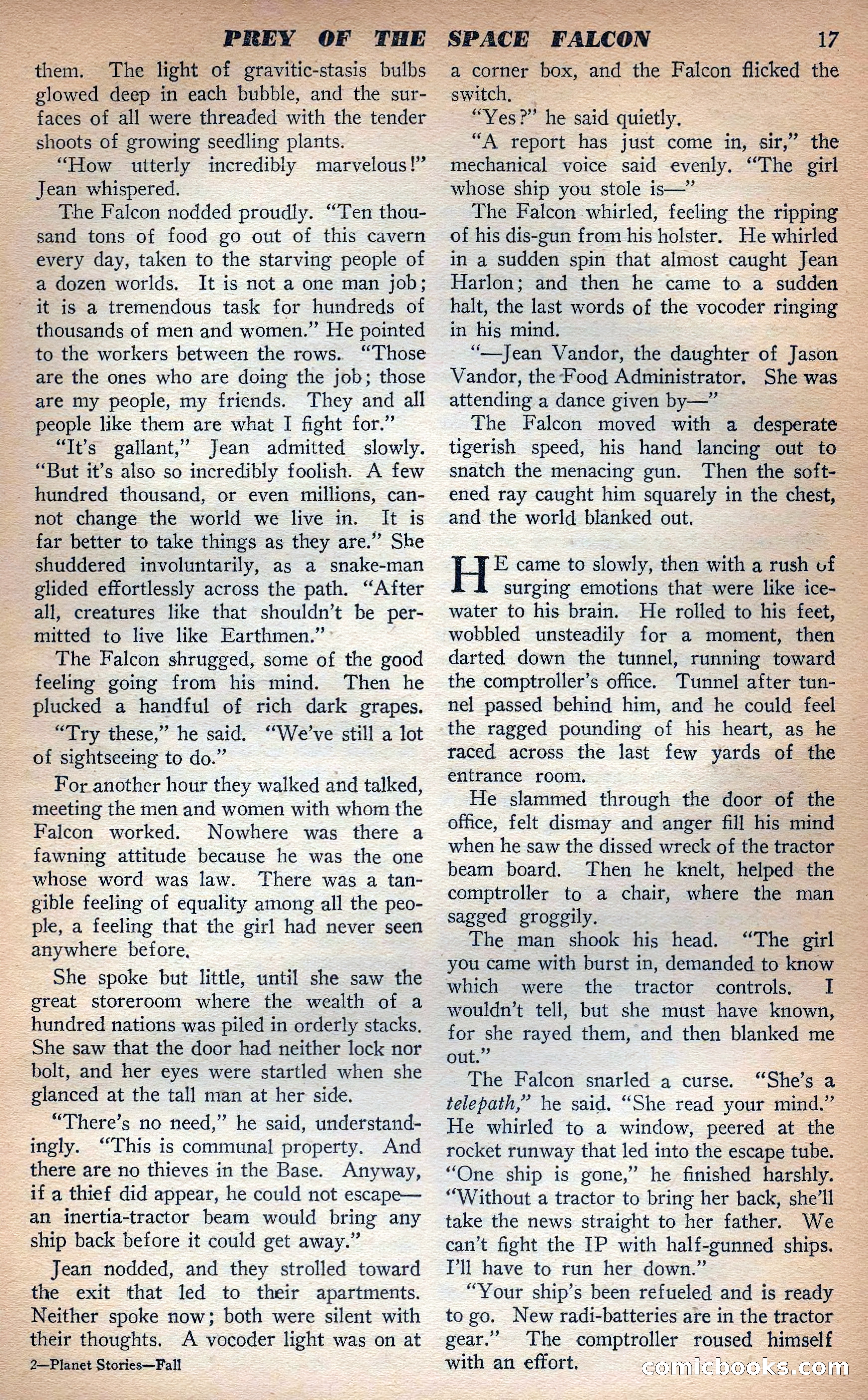 Planet Stories, Fall 1943 — page 20 of 134