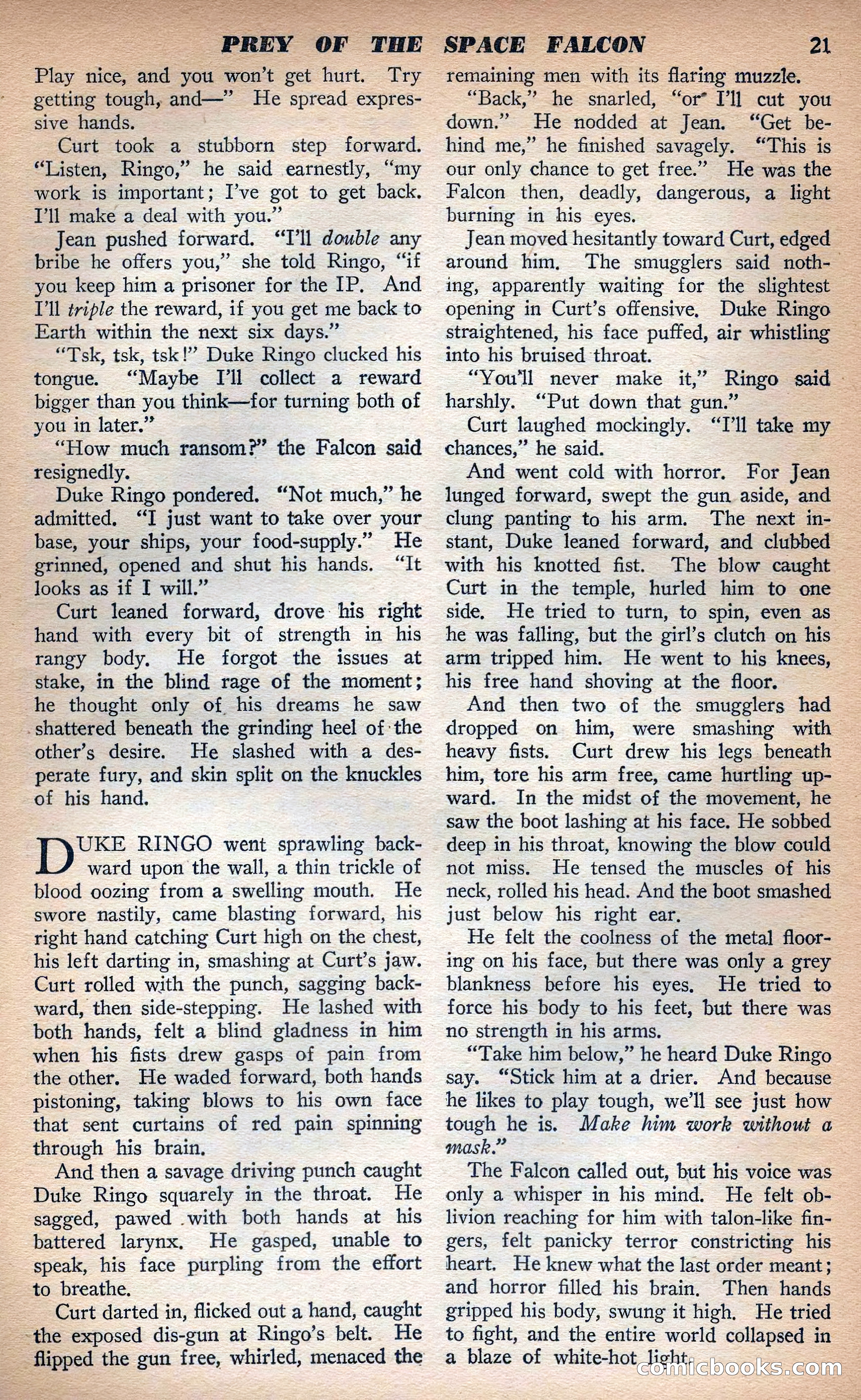 Planet Stories, Fall 1943 — page 24 of 134