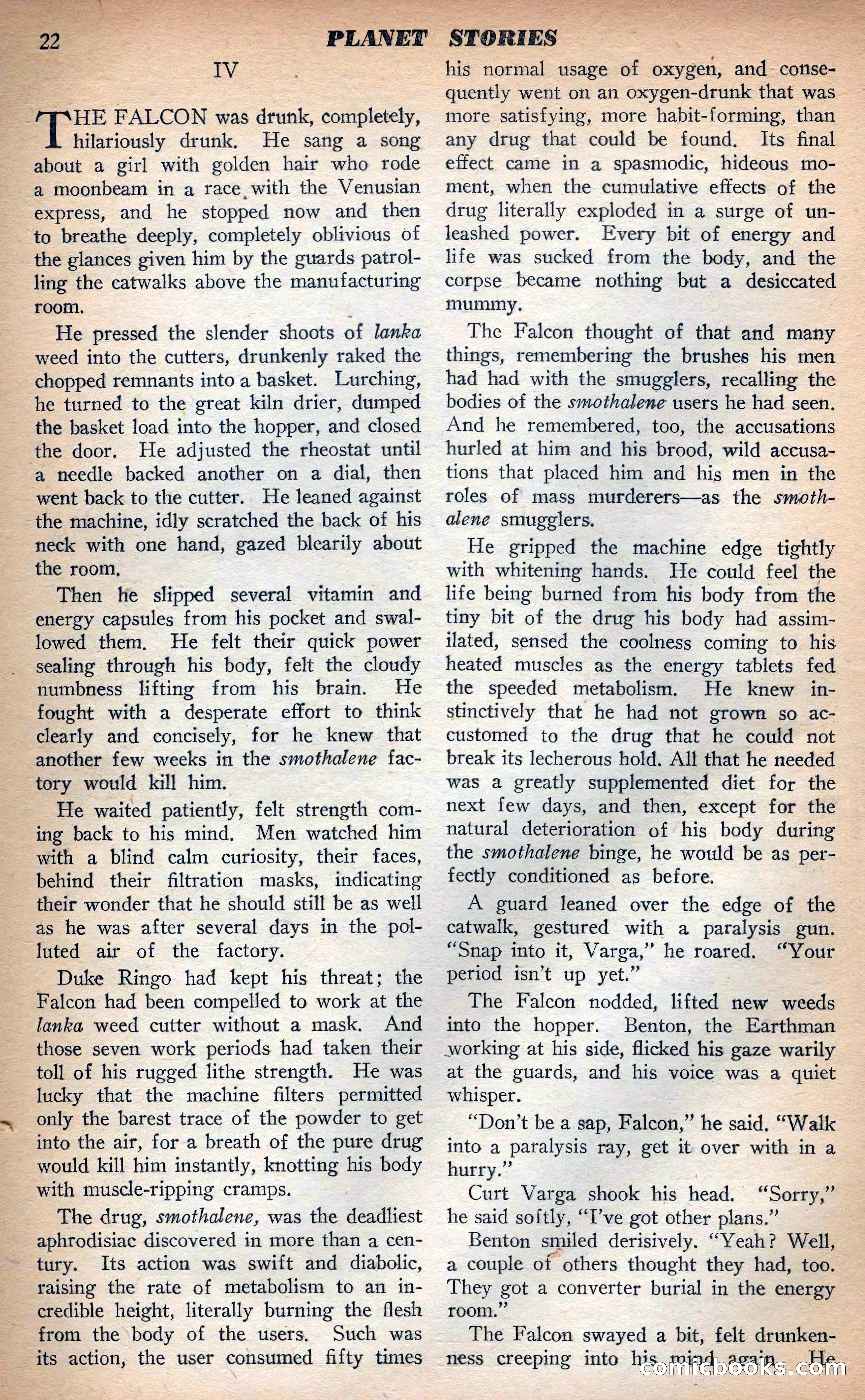 Planet Stories, Fall 1943 — page 25 of 134