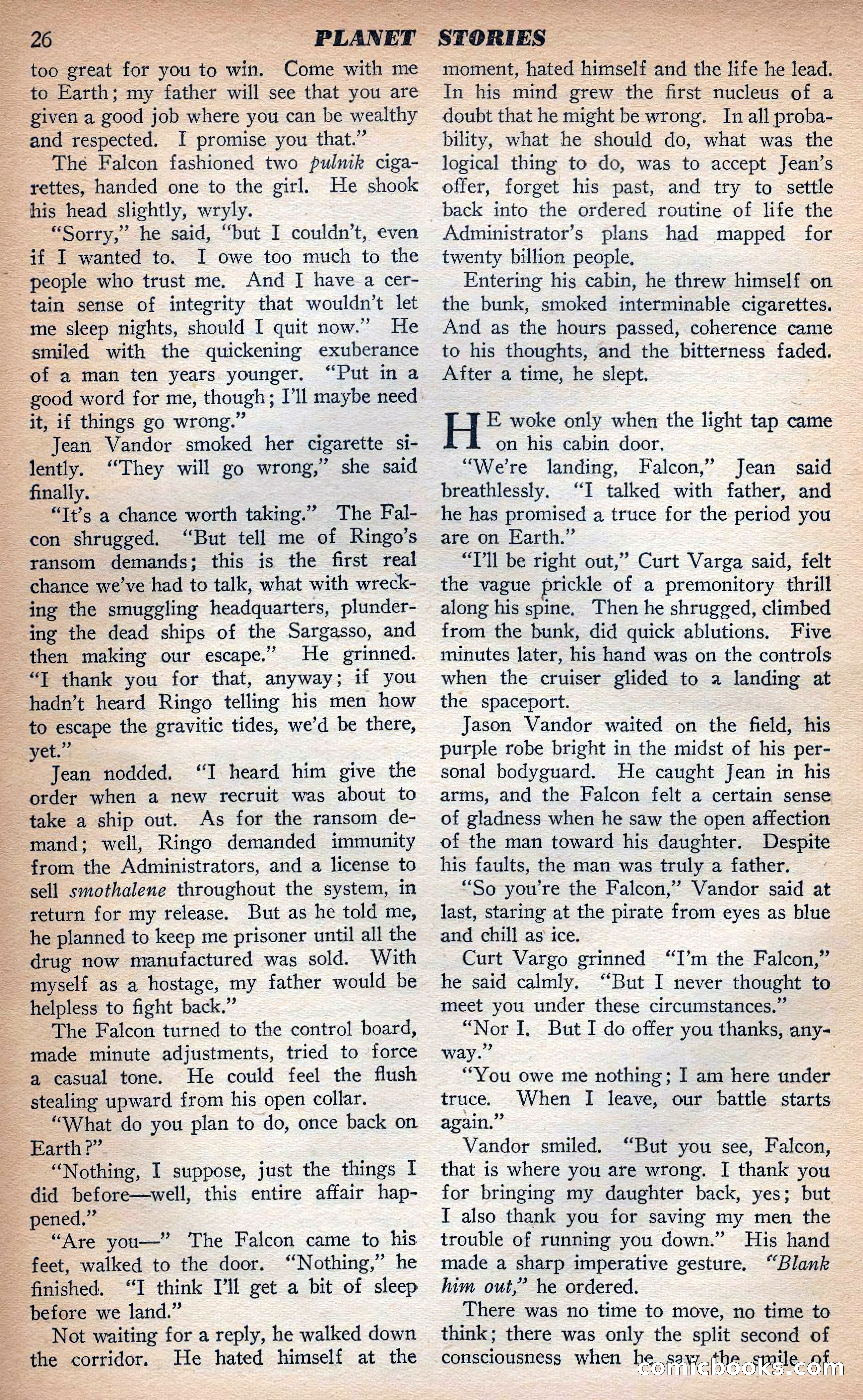 Planet Stories, Fall 1943 — page 29 of 134