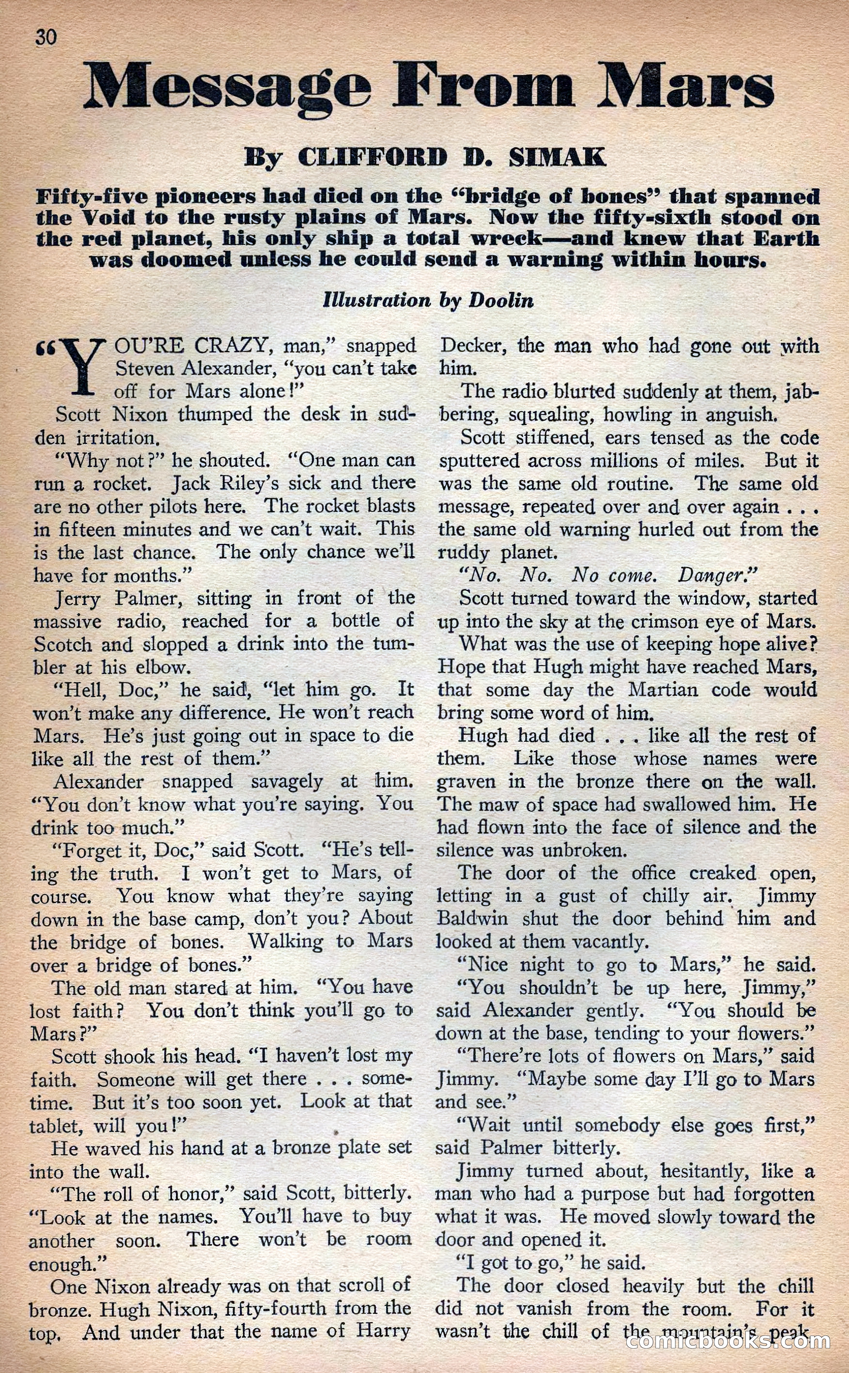 Planet Stories, Fall 1943 — page 33 of 134