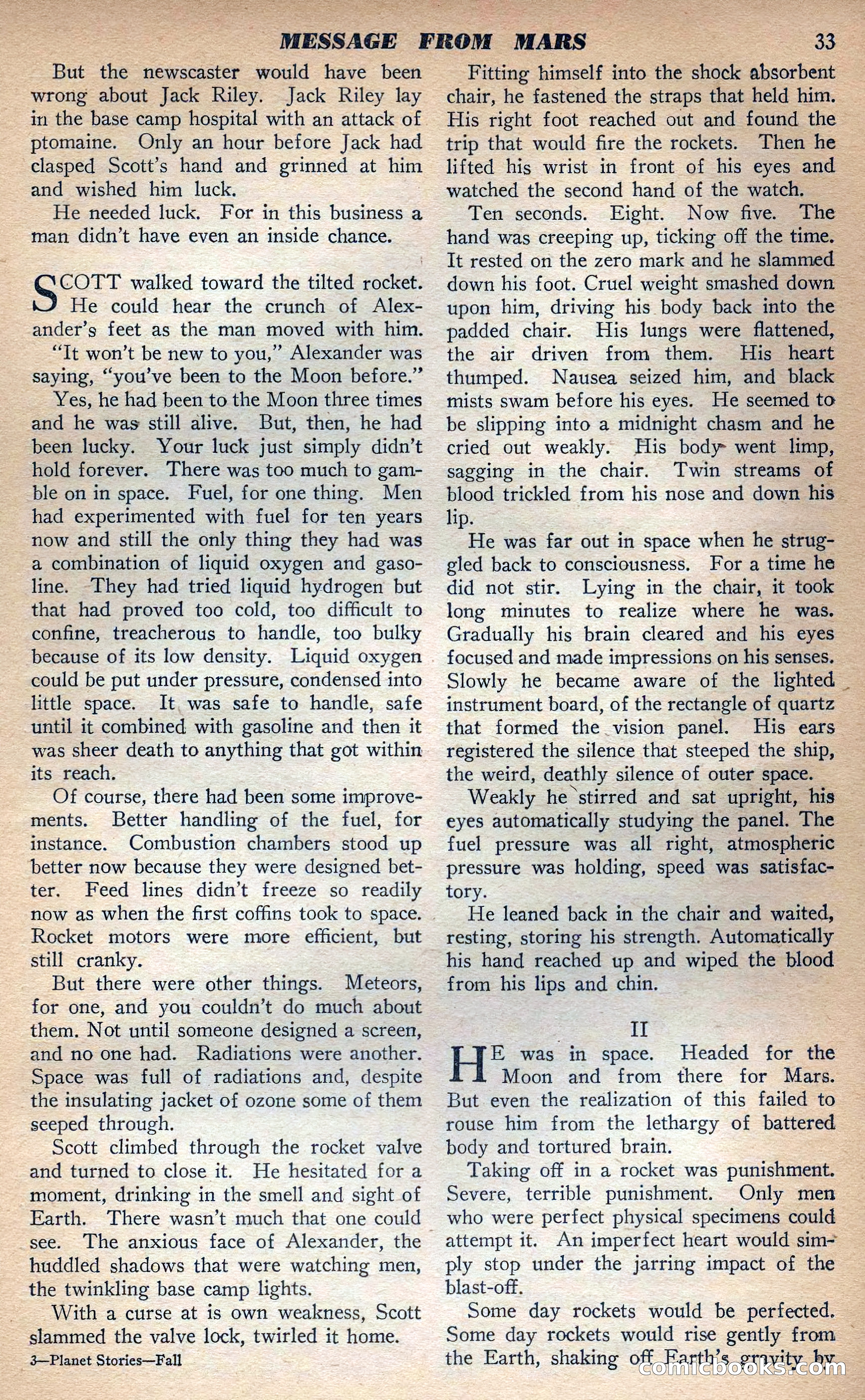 Planet Stories, Fall 1943 — page 36 of 134