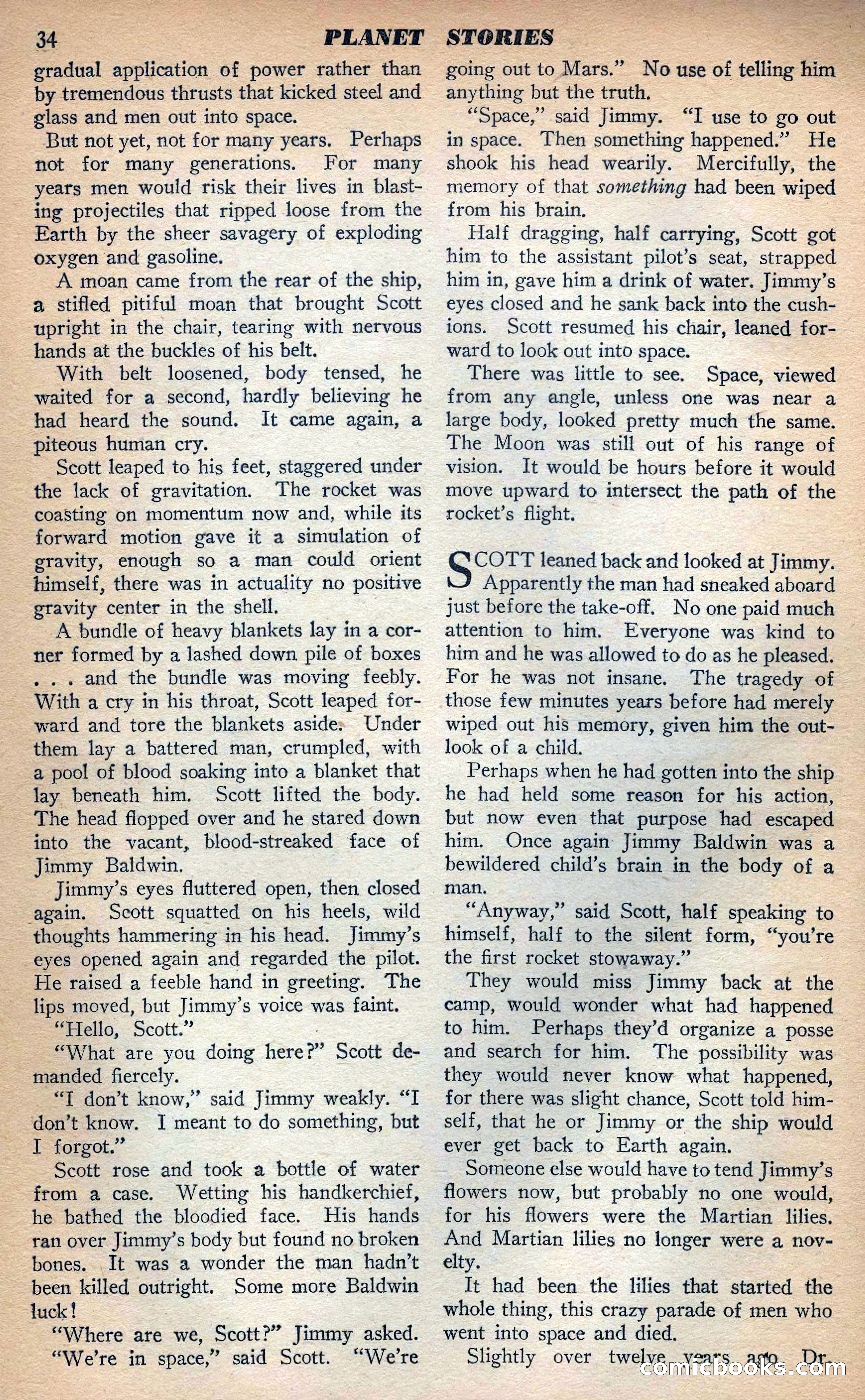 Planet Stories, Fall 1943 — page 37 of 134