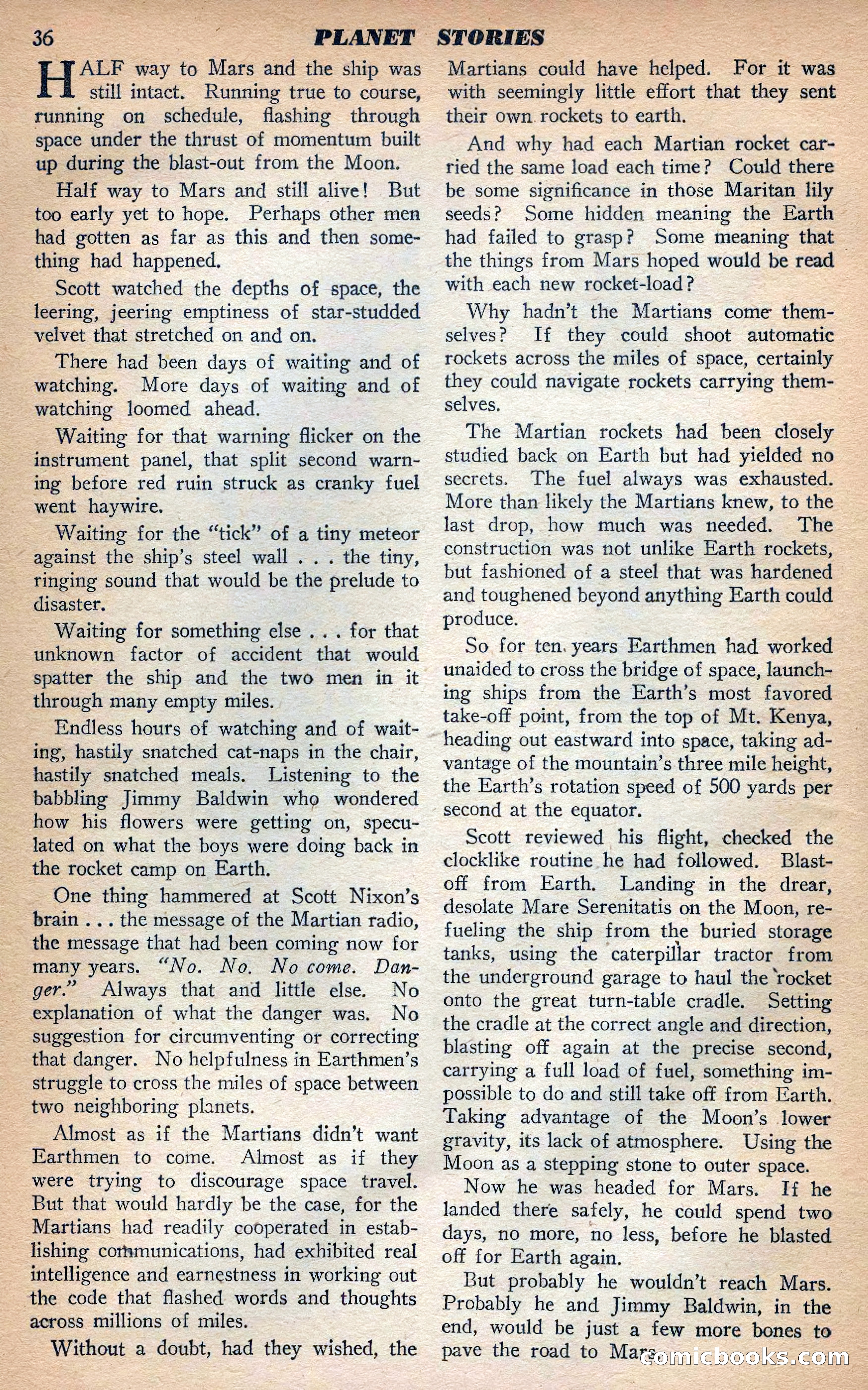 Planet Stories, Fall 1943 — page 39 of 134