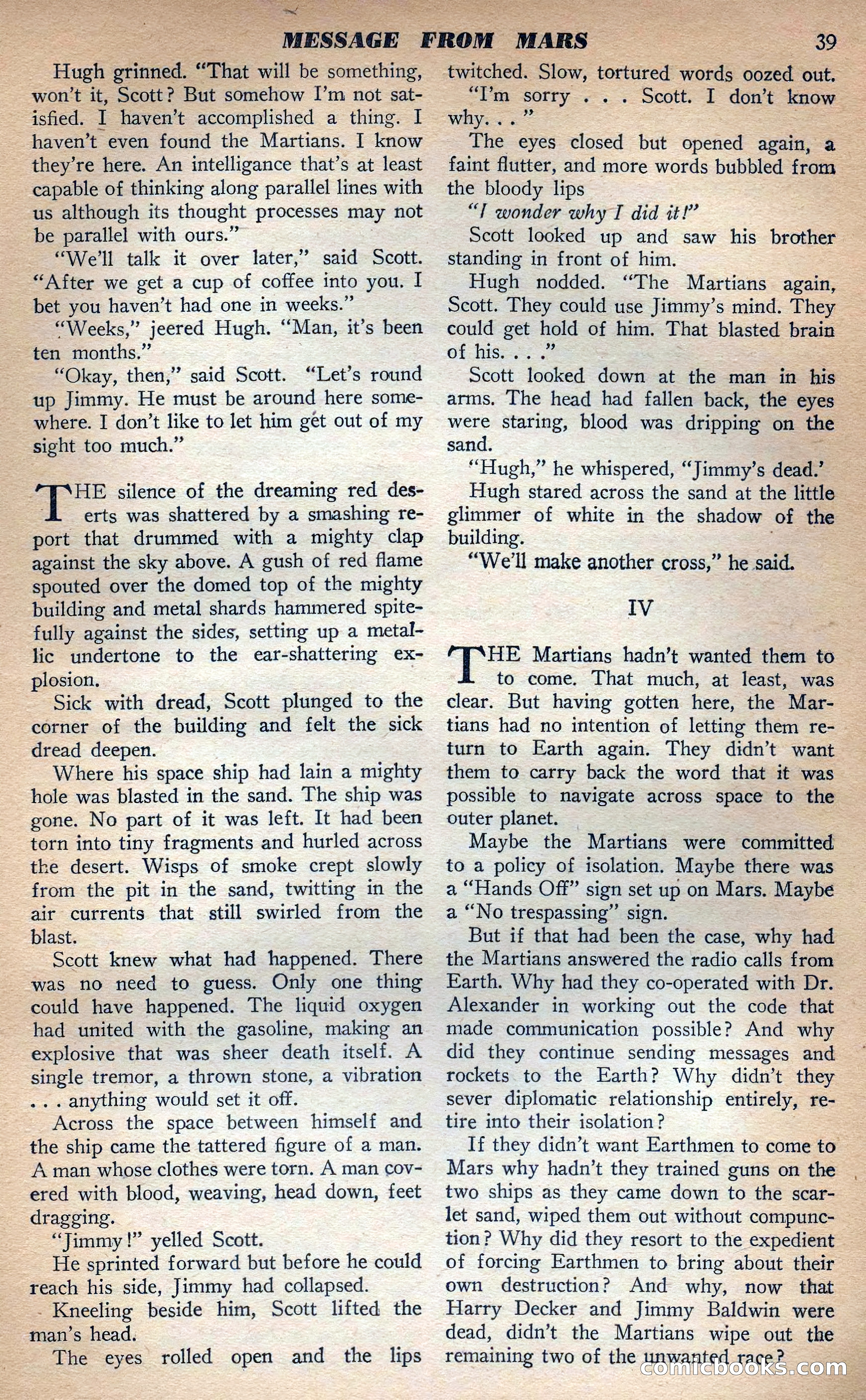 Planet Stories, Fall 1943 — page 42 of 134