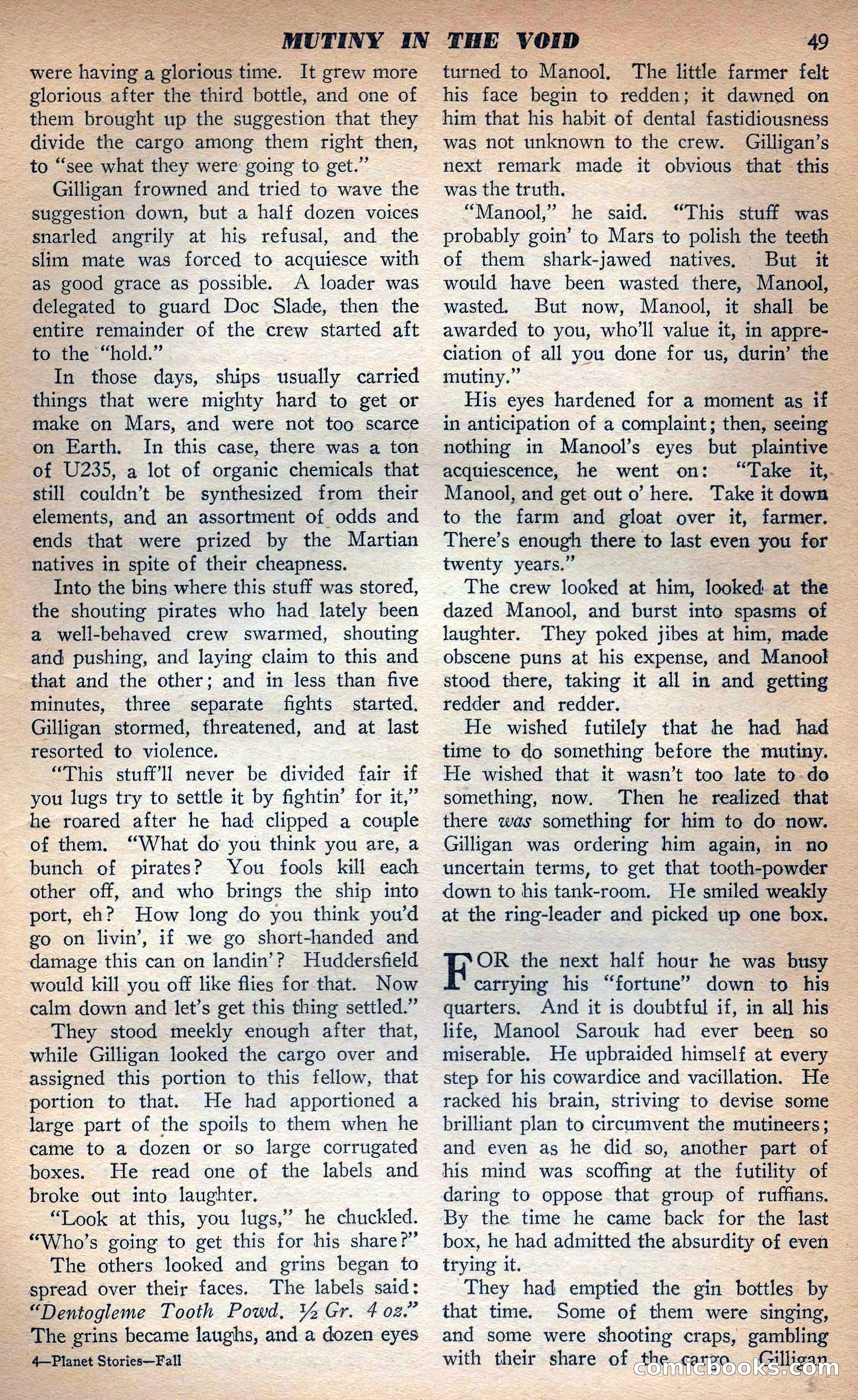 Planet Stories, Fall 1943 — page 52 of 134