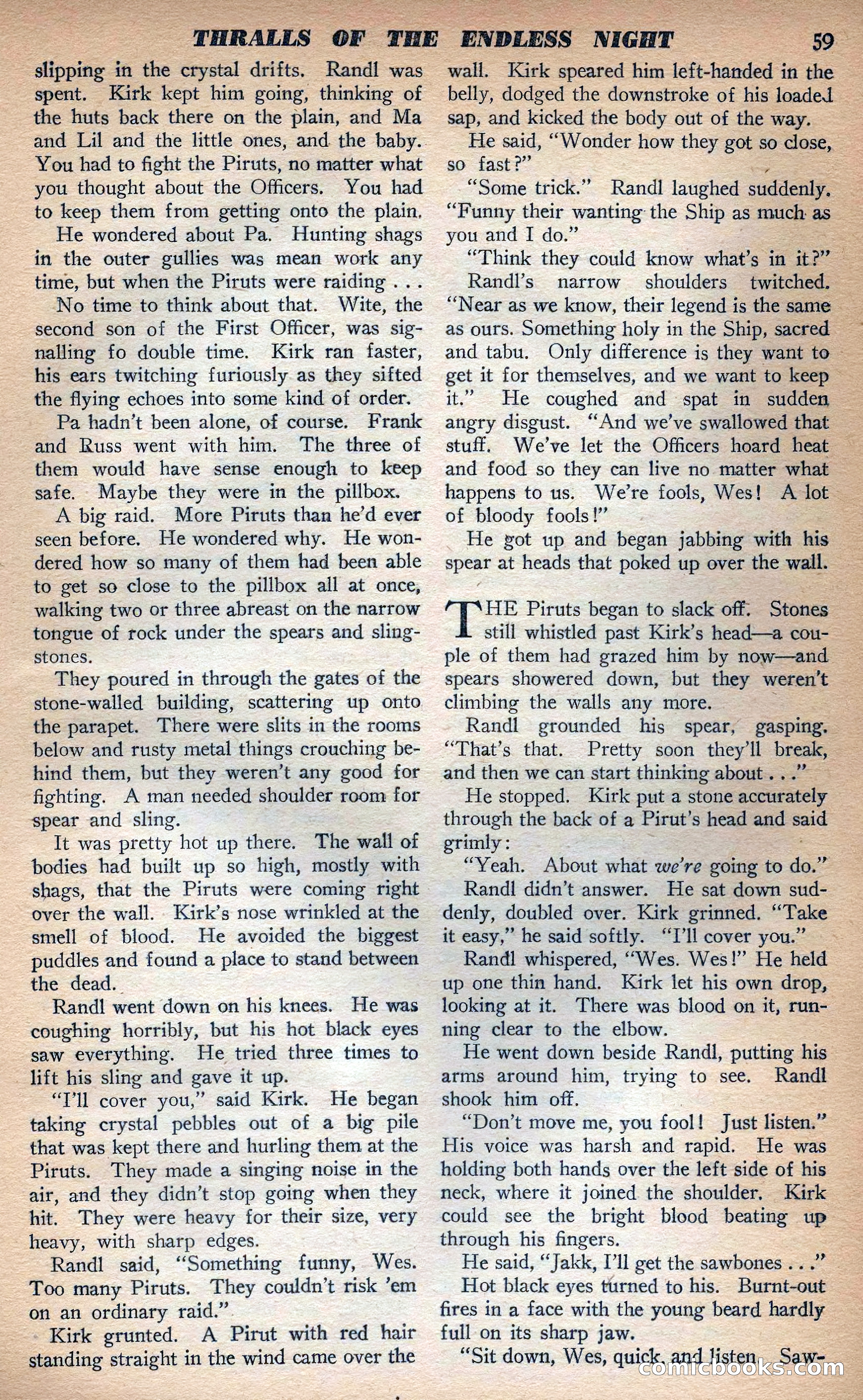 Planet Stories, Fall 1943 — page 62 of 134