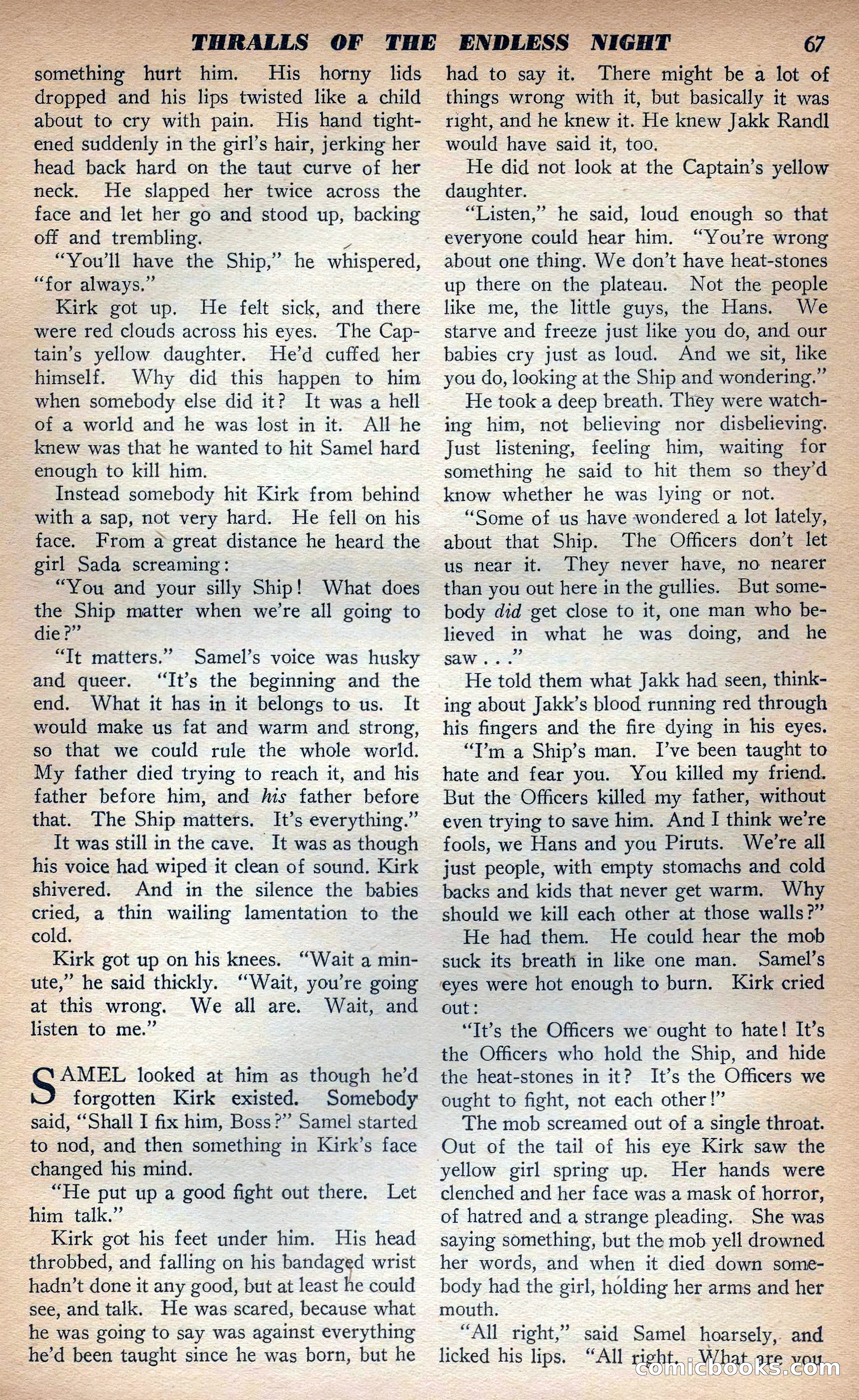 Planet Stories, Fall 1943 — page 70 of 134