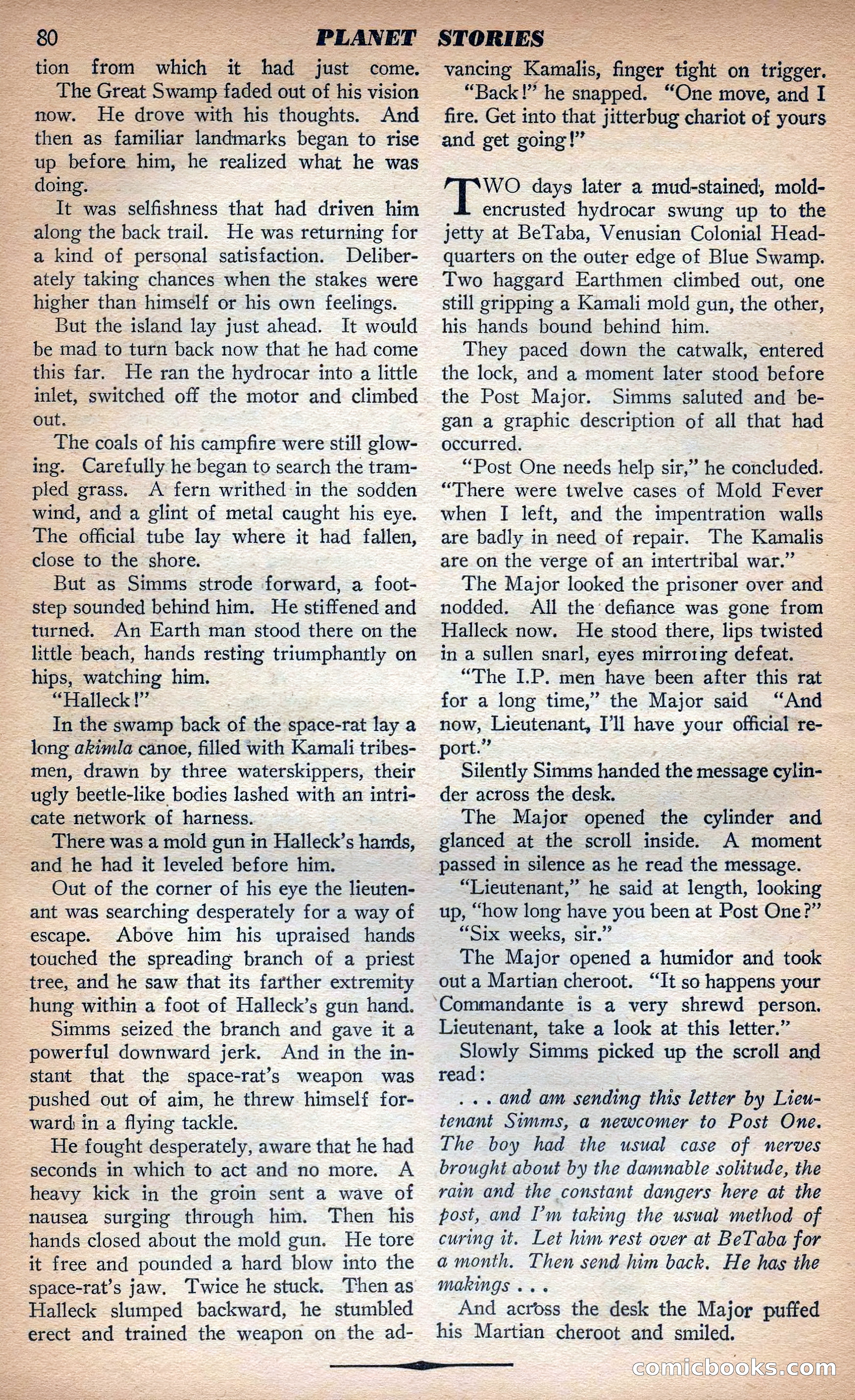 Planet Stories, Fall 1943 — page 83 of 134