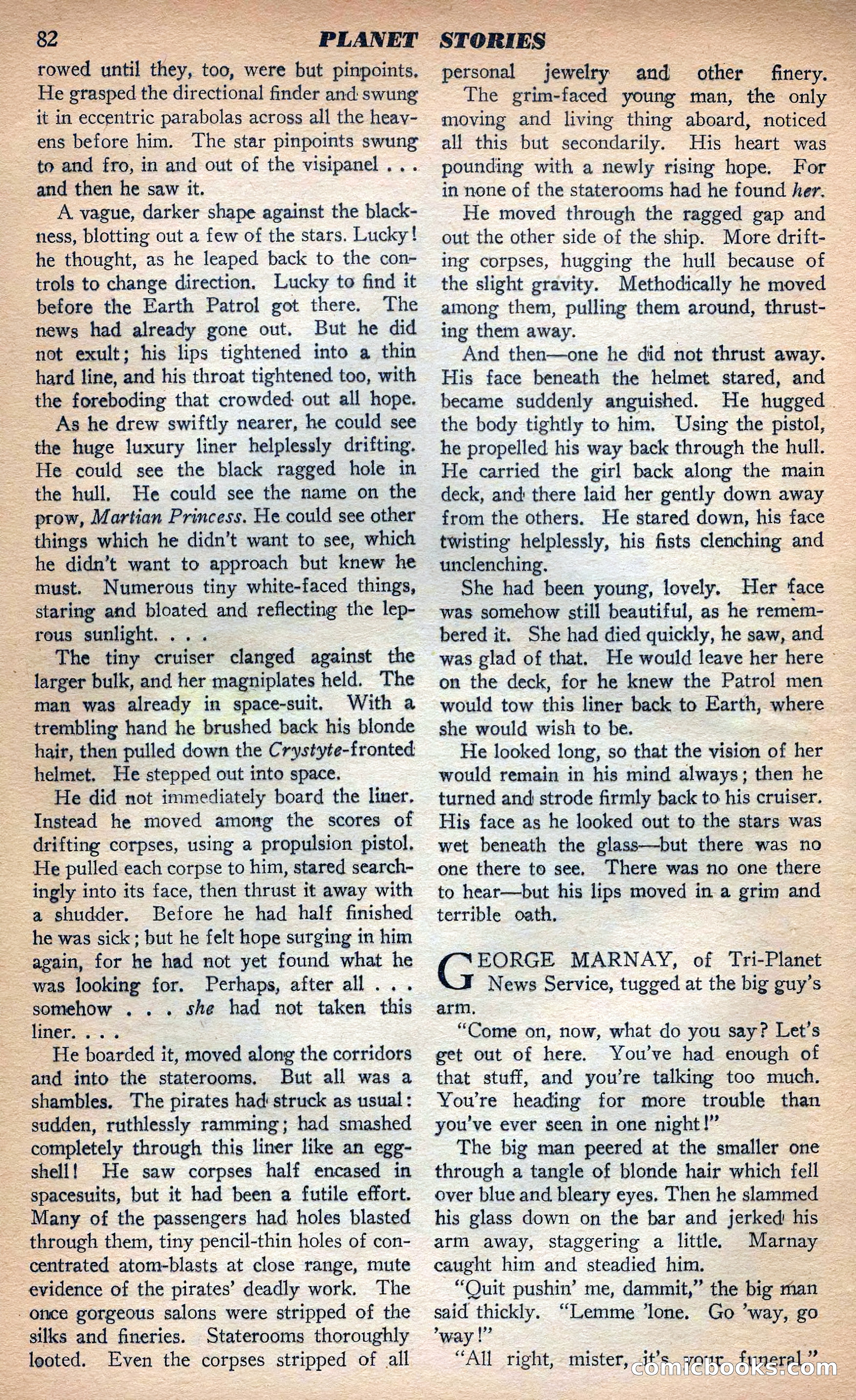 Planet Stories, Fall 1943 — page 85 of 134