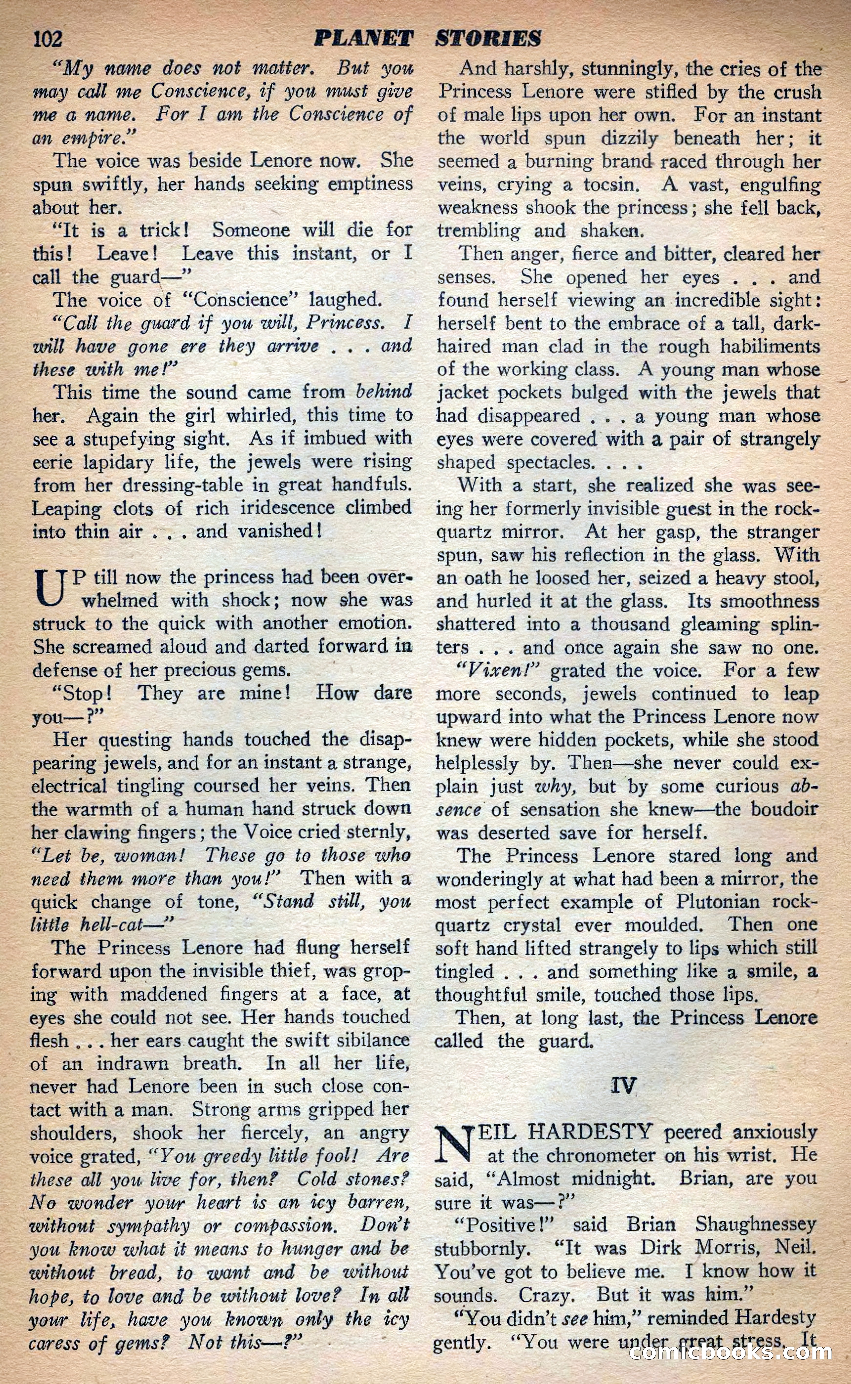 Planet Stories, Fall 1943 — page 105 of 134