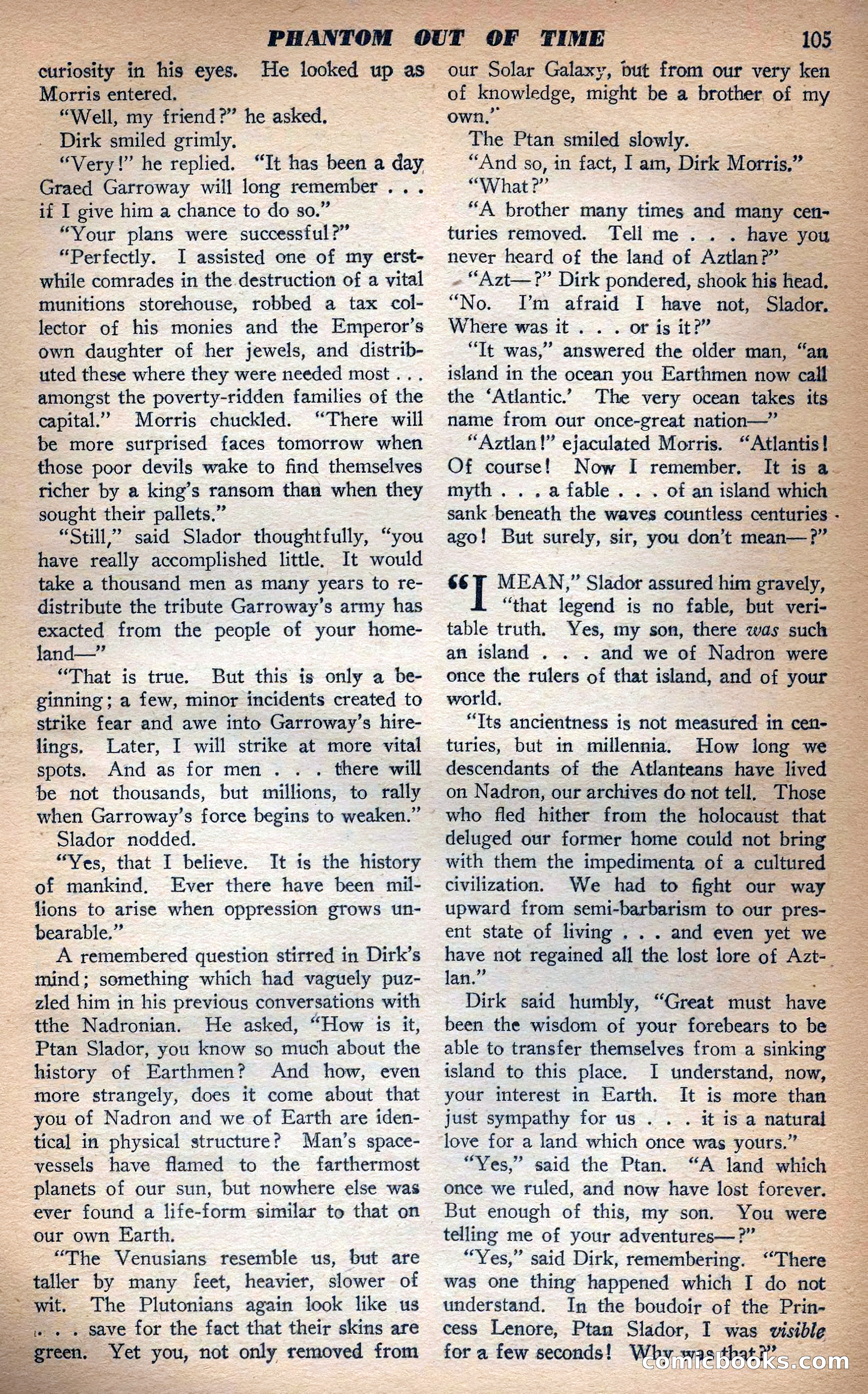 Planet Stories, Fall 1943 — page 108 of 134