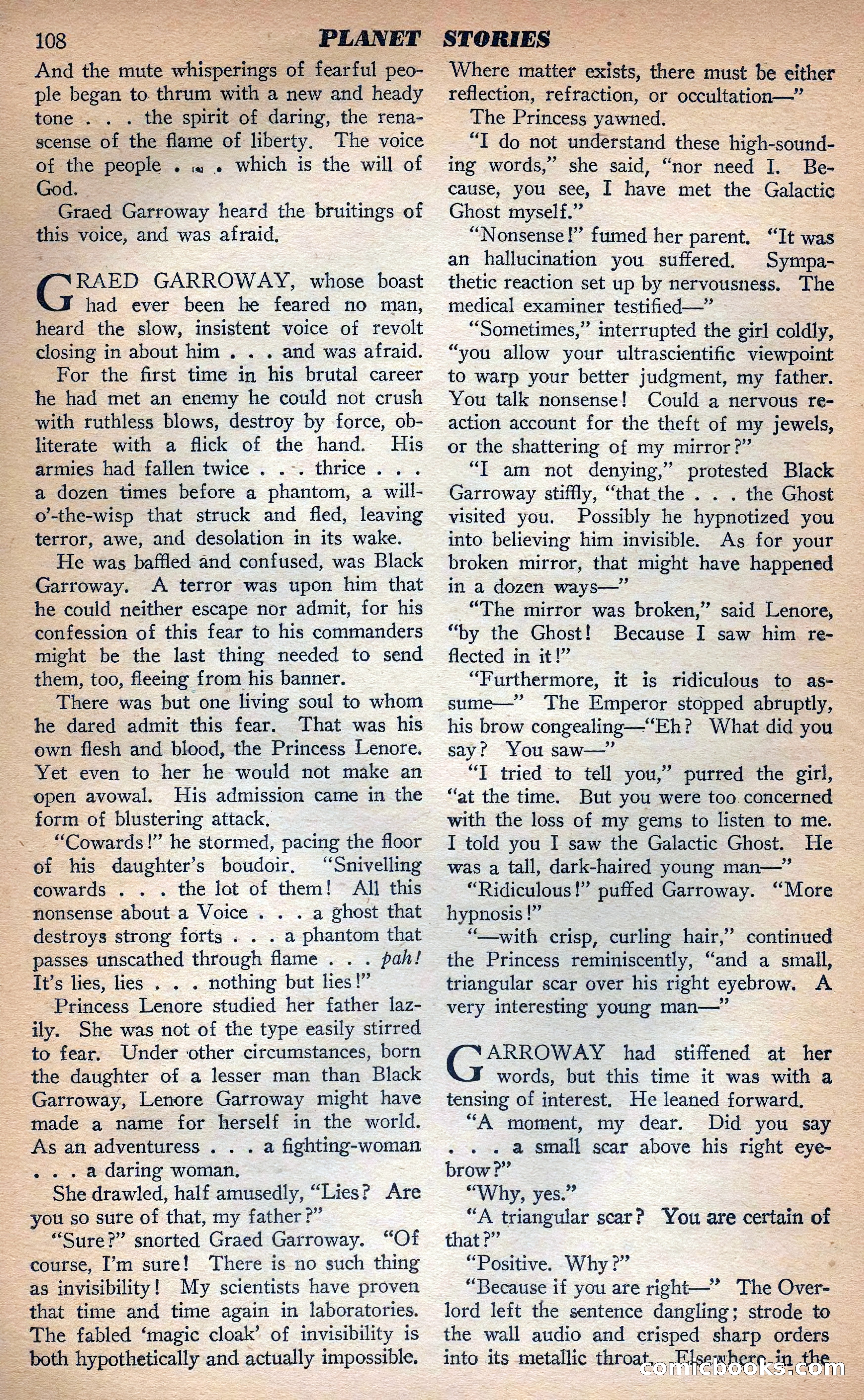 Planet Stories, Fall 1943 — page 111 of 134