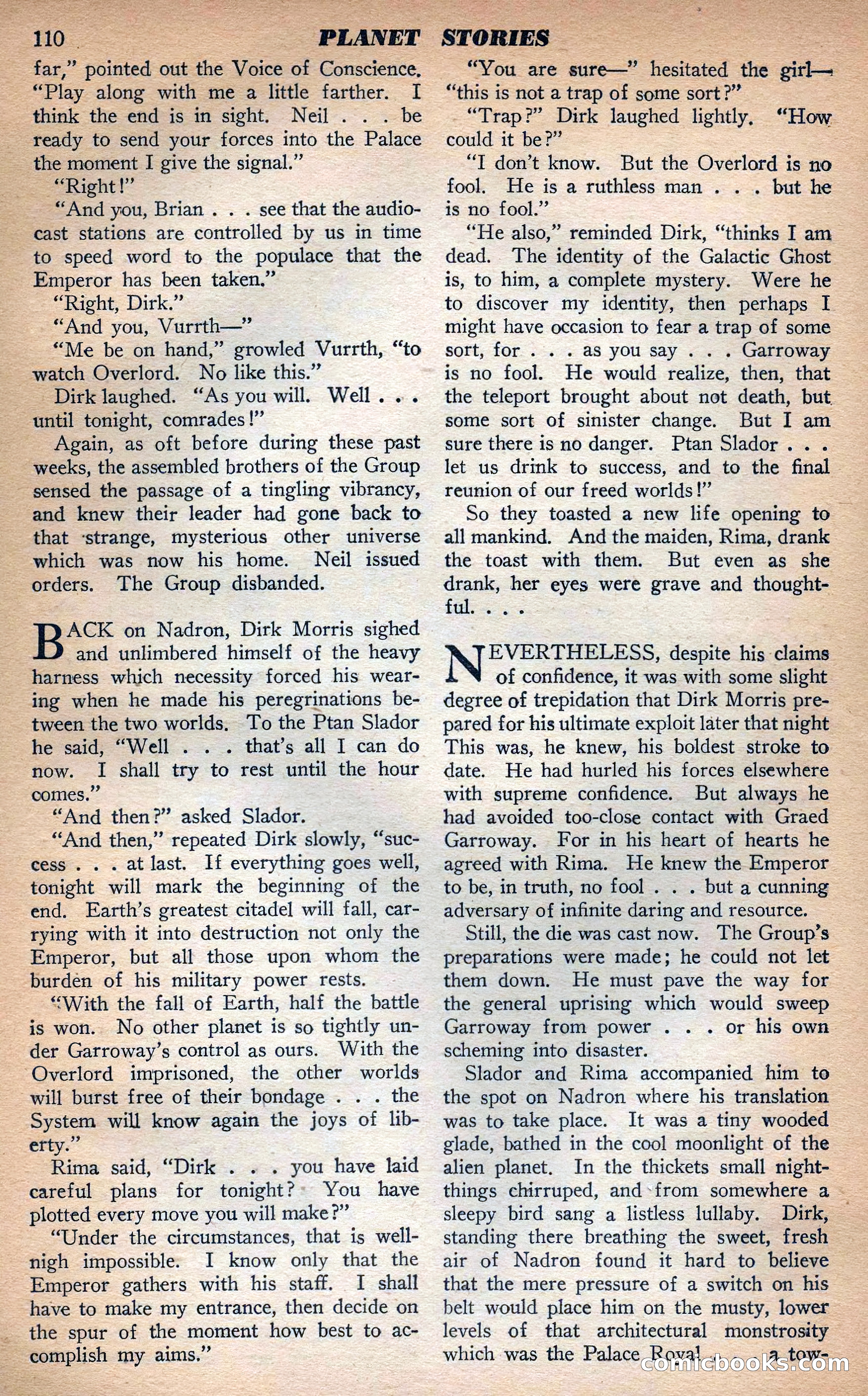 Planet Stories, Fall 1943 — page 113 of 134