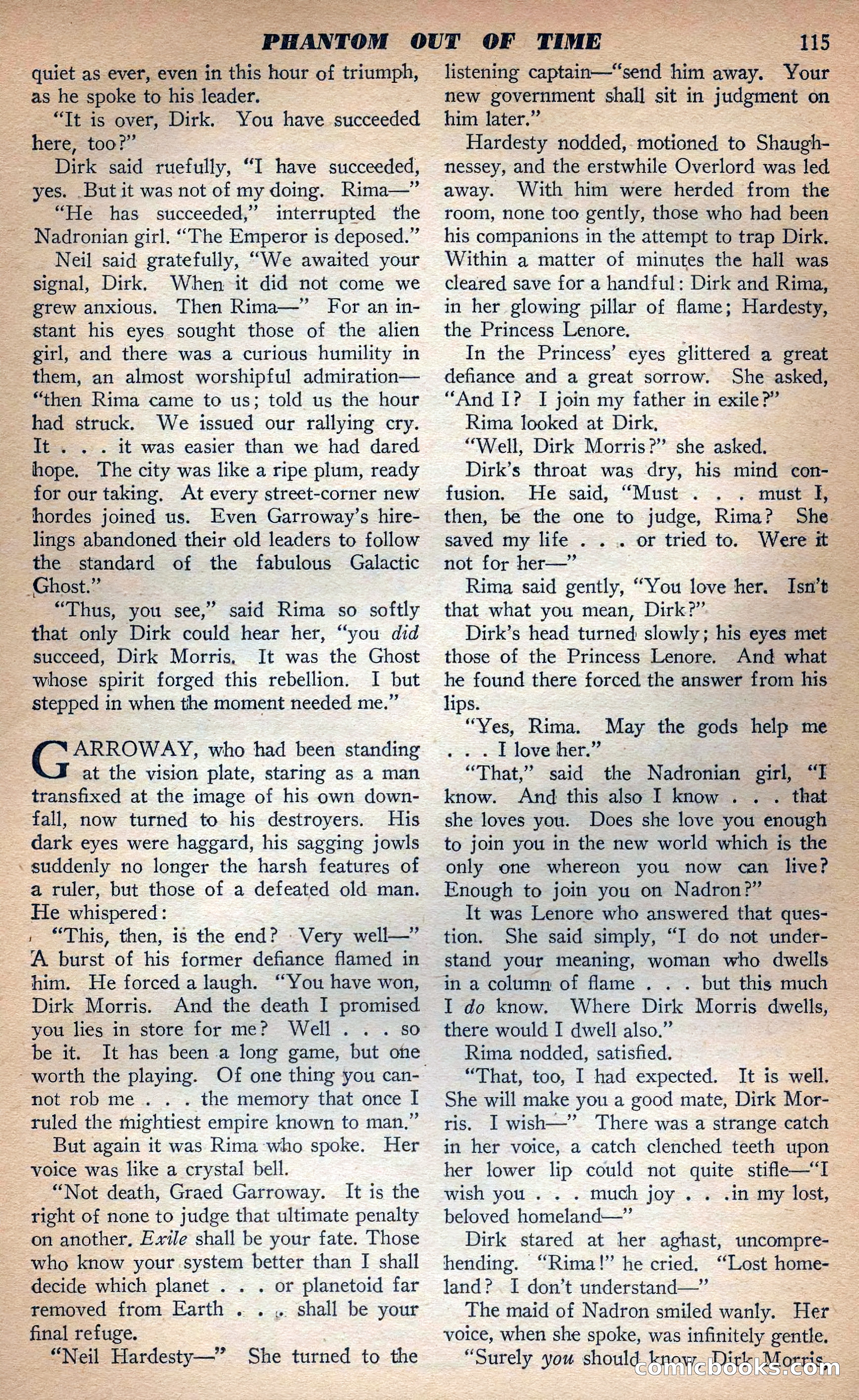 Planet Stories, Fall 1943 — page 118 of 134