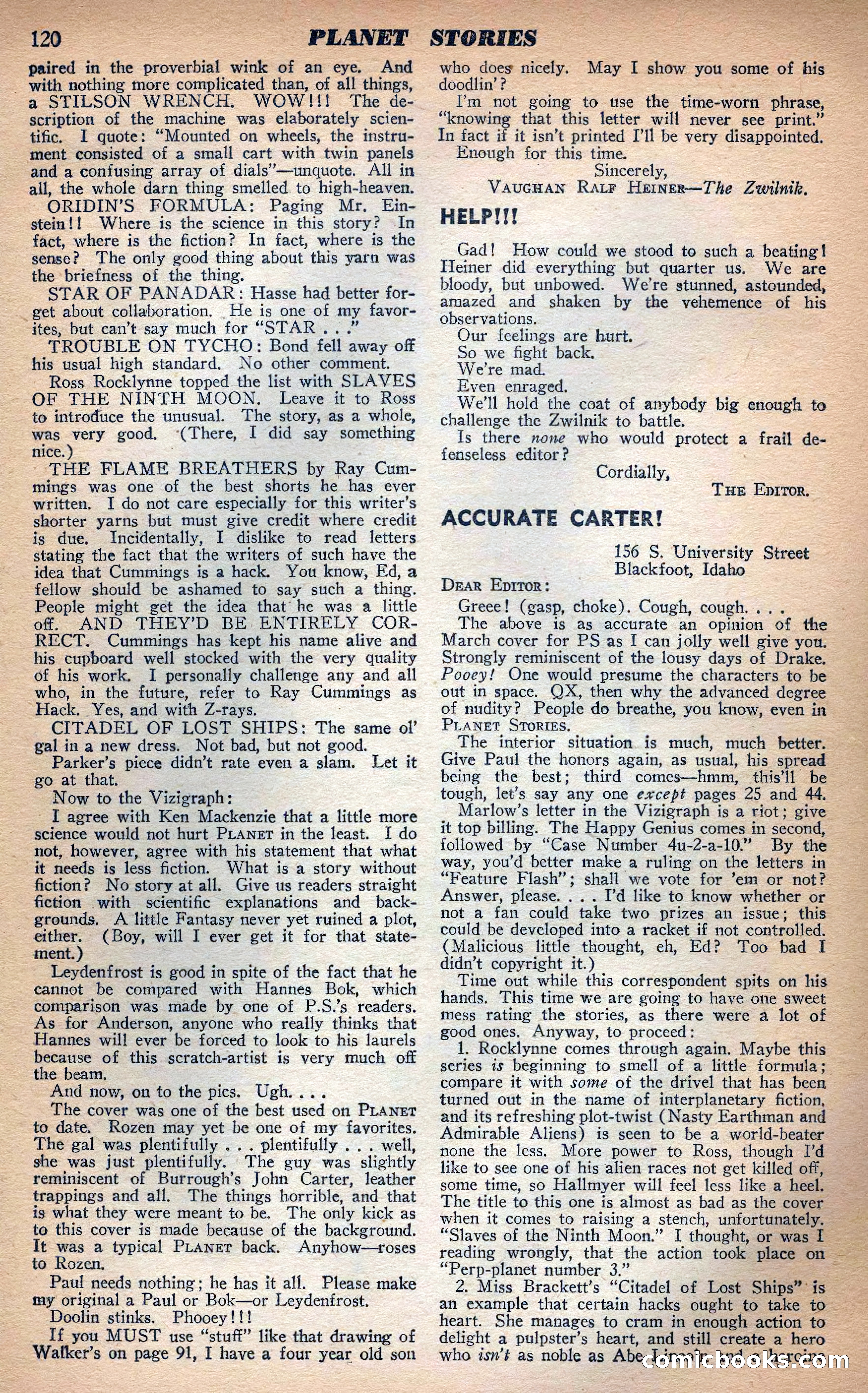 Planet Stories, Fall 1943 — page 123 of 134