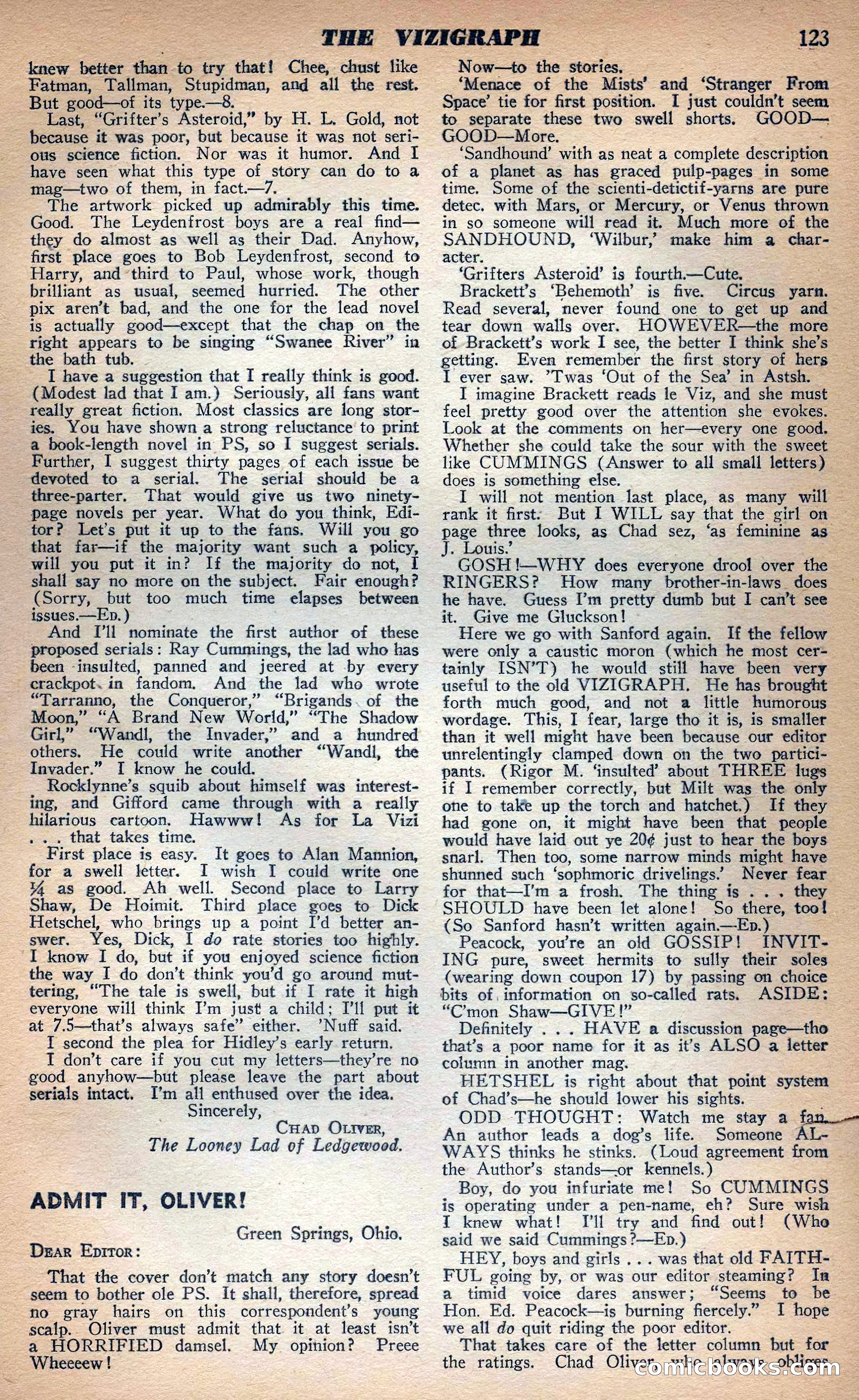 Planet Stories, Fall 1943 — page 126 of 134