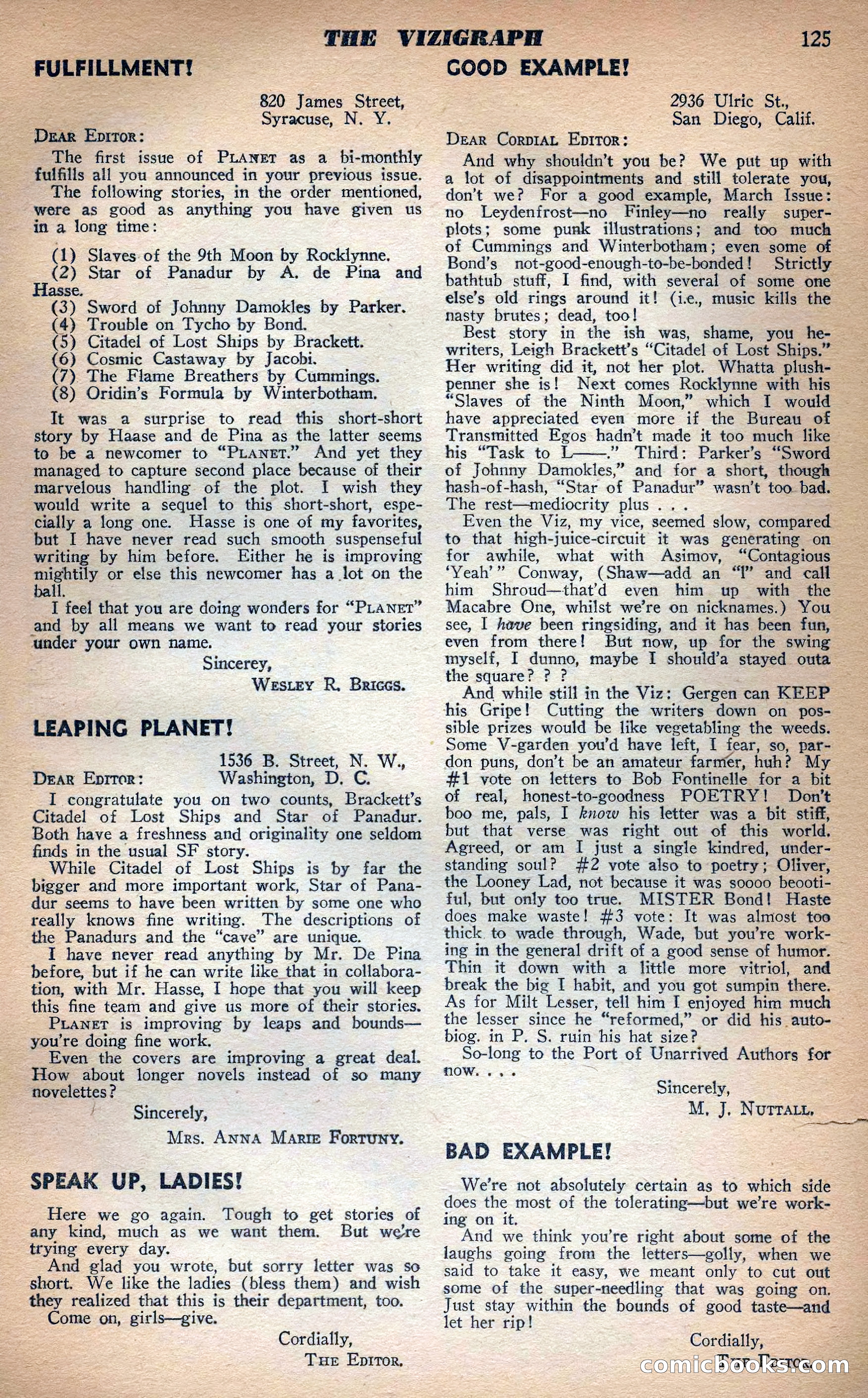 Planet Stories, Fall 1943 — page 128 of 134