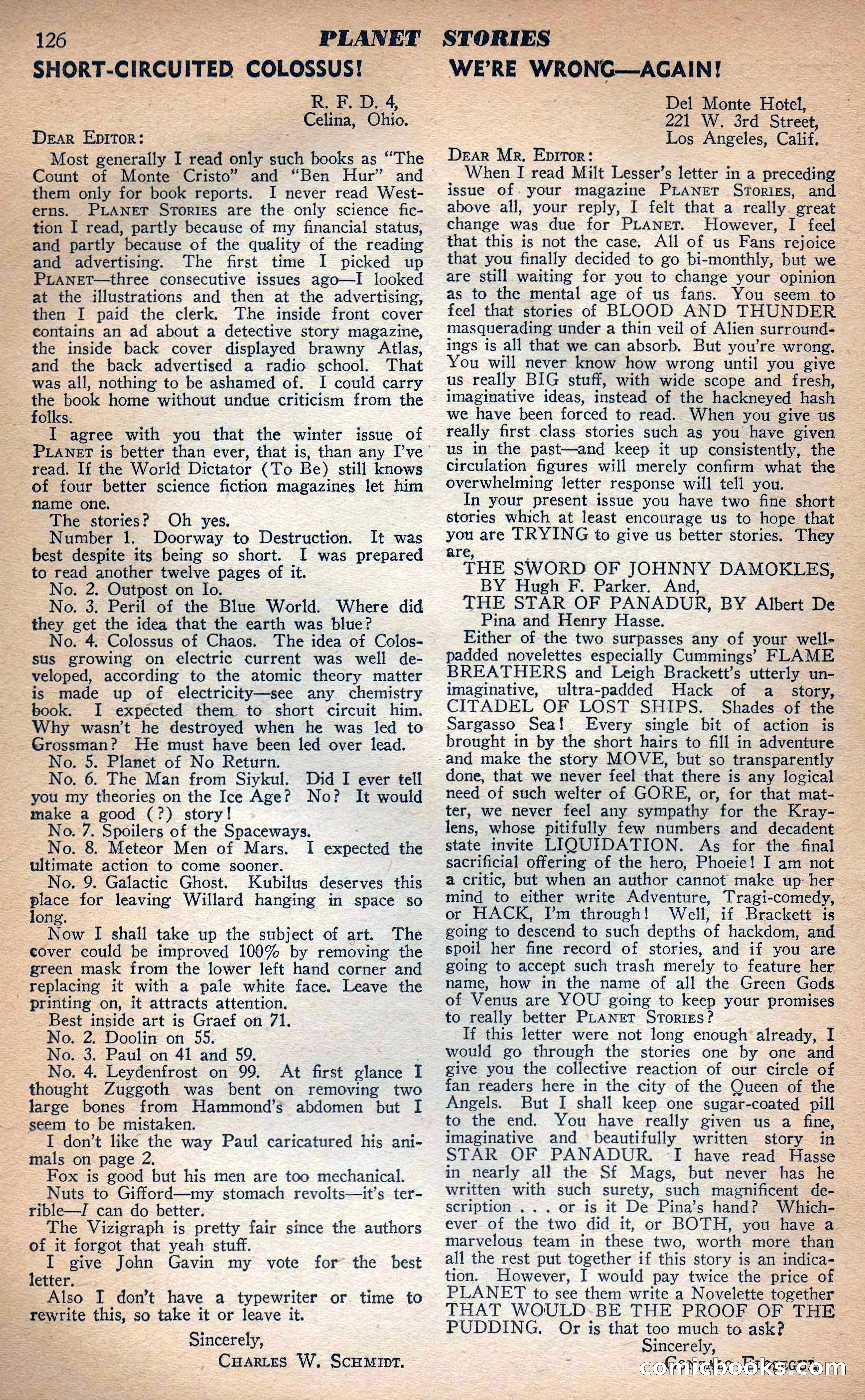 Planet Stories, Fall 1943 — page 129 of 134