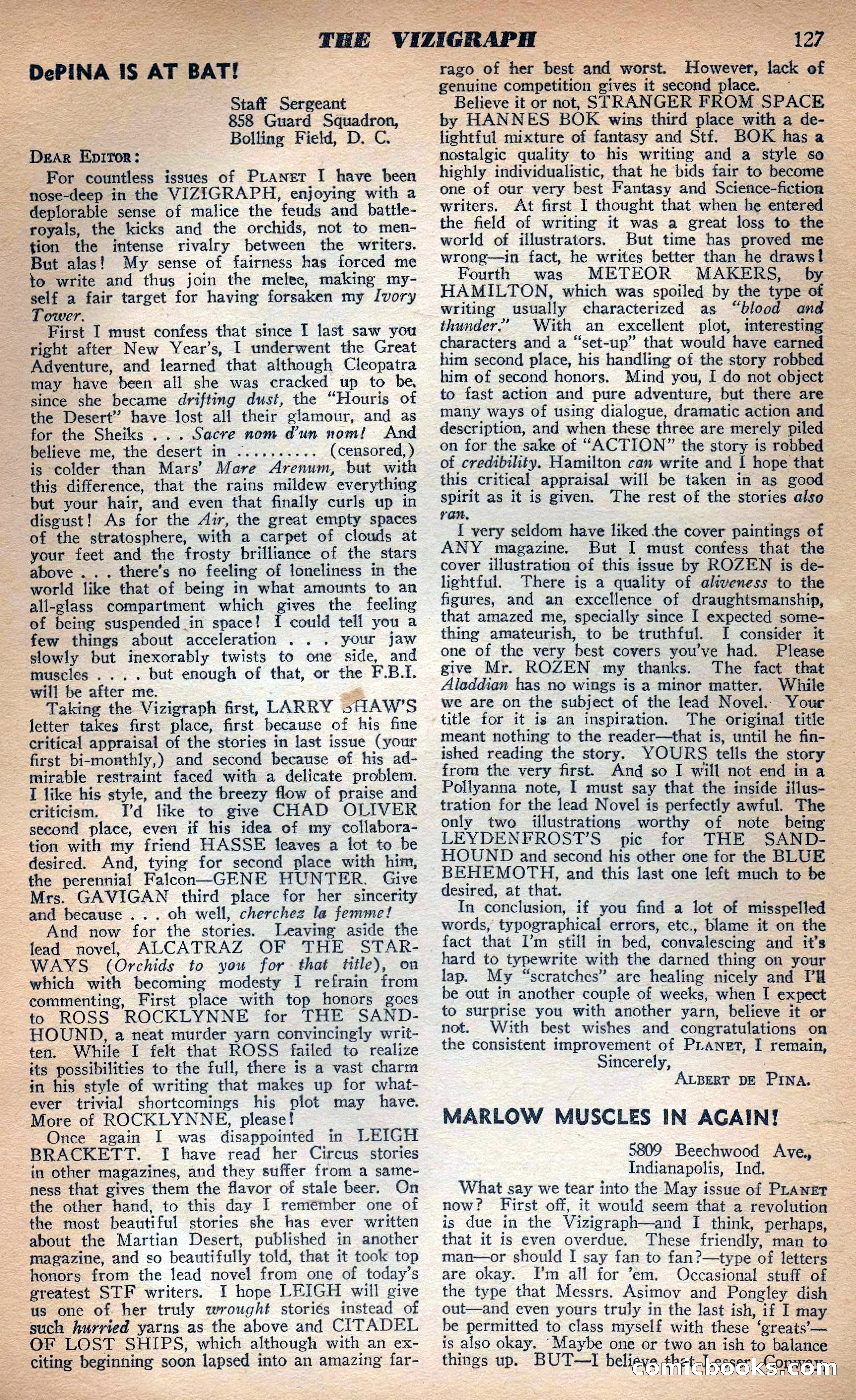 Planet Stories, Fall 1943 — page 130 of 134