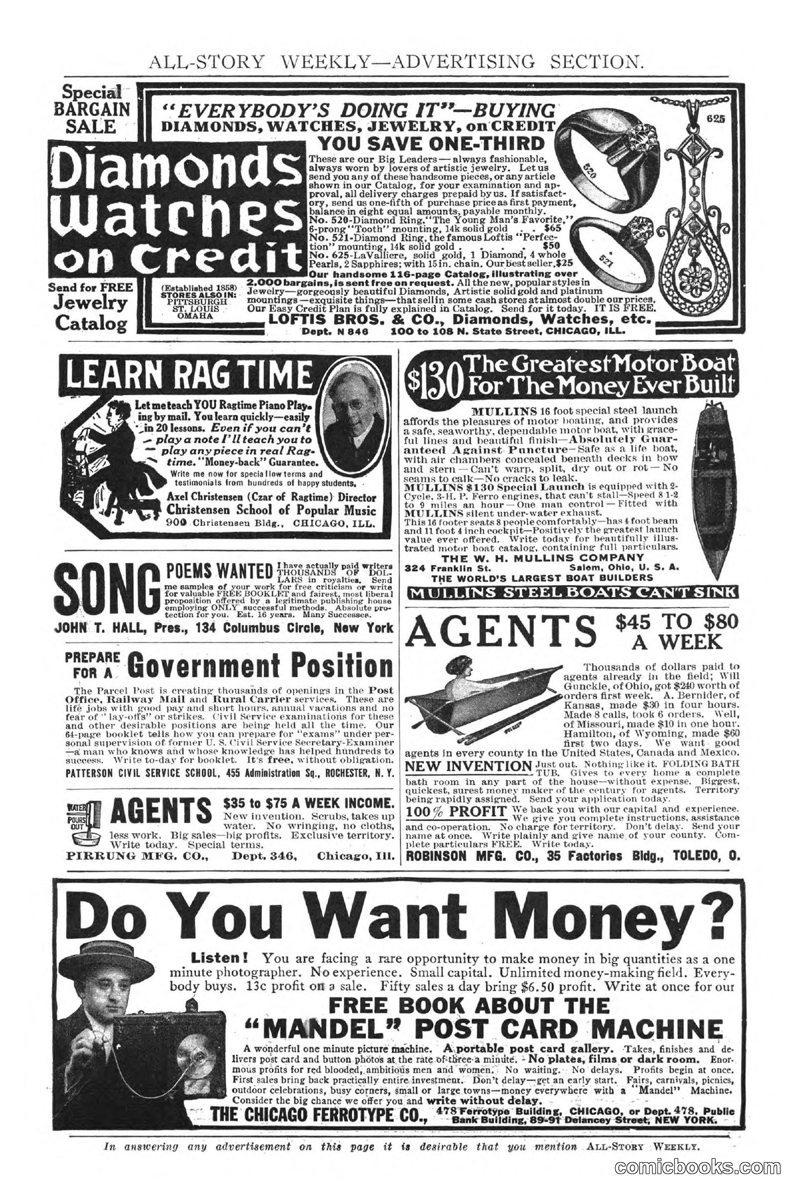 All Story Magazine, May 2, 1914 — page 7 of 274