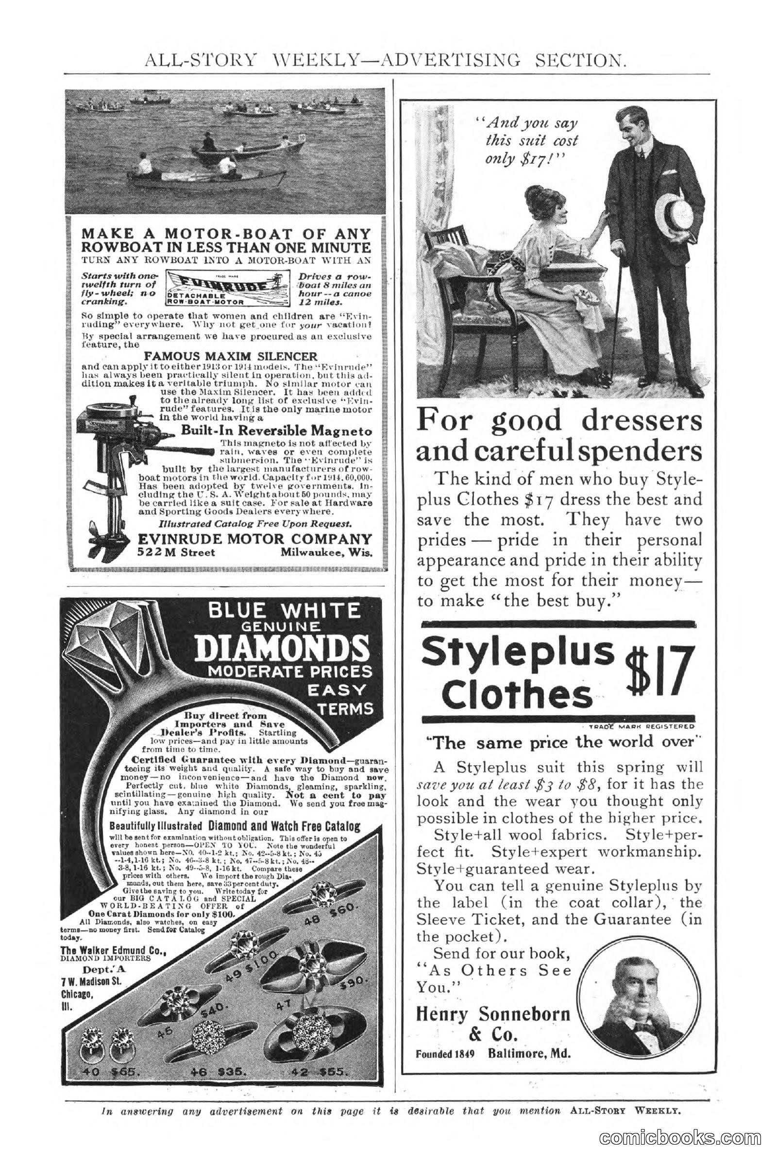 All Story Magazine, May 2, 1914 — page 9 of 274