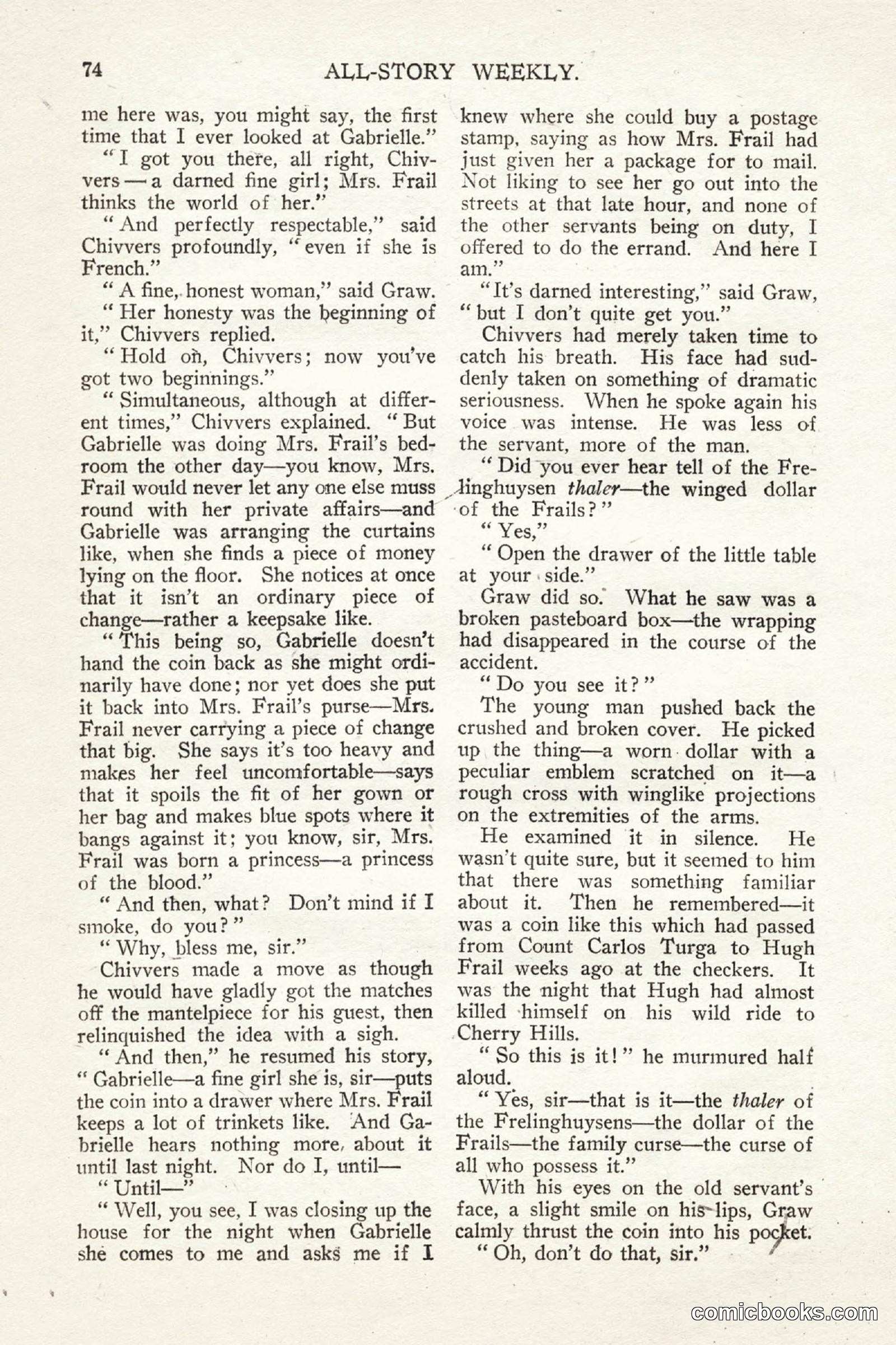 All Story Magazine, May 2, 1914 — page 84 of 274