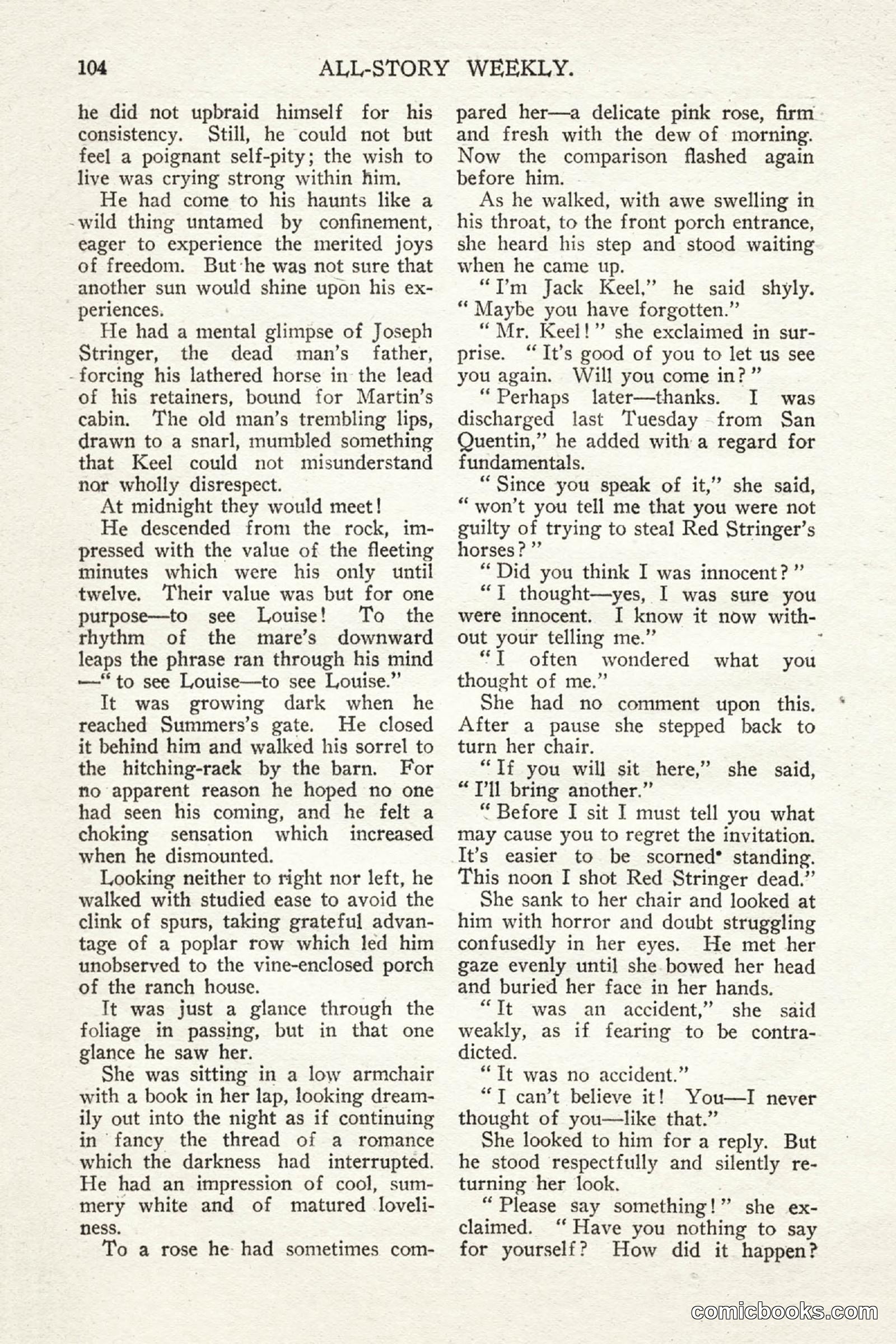 All Story Magazine, May 2, 1914 — page 114 of 274