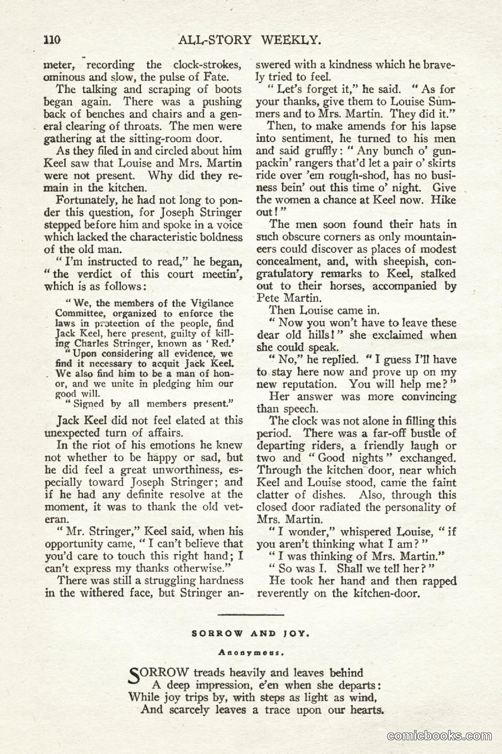 All Story Magazine, May 2, 1914 — page 120 of 274
