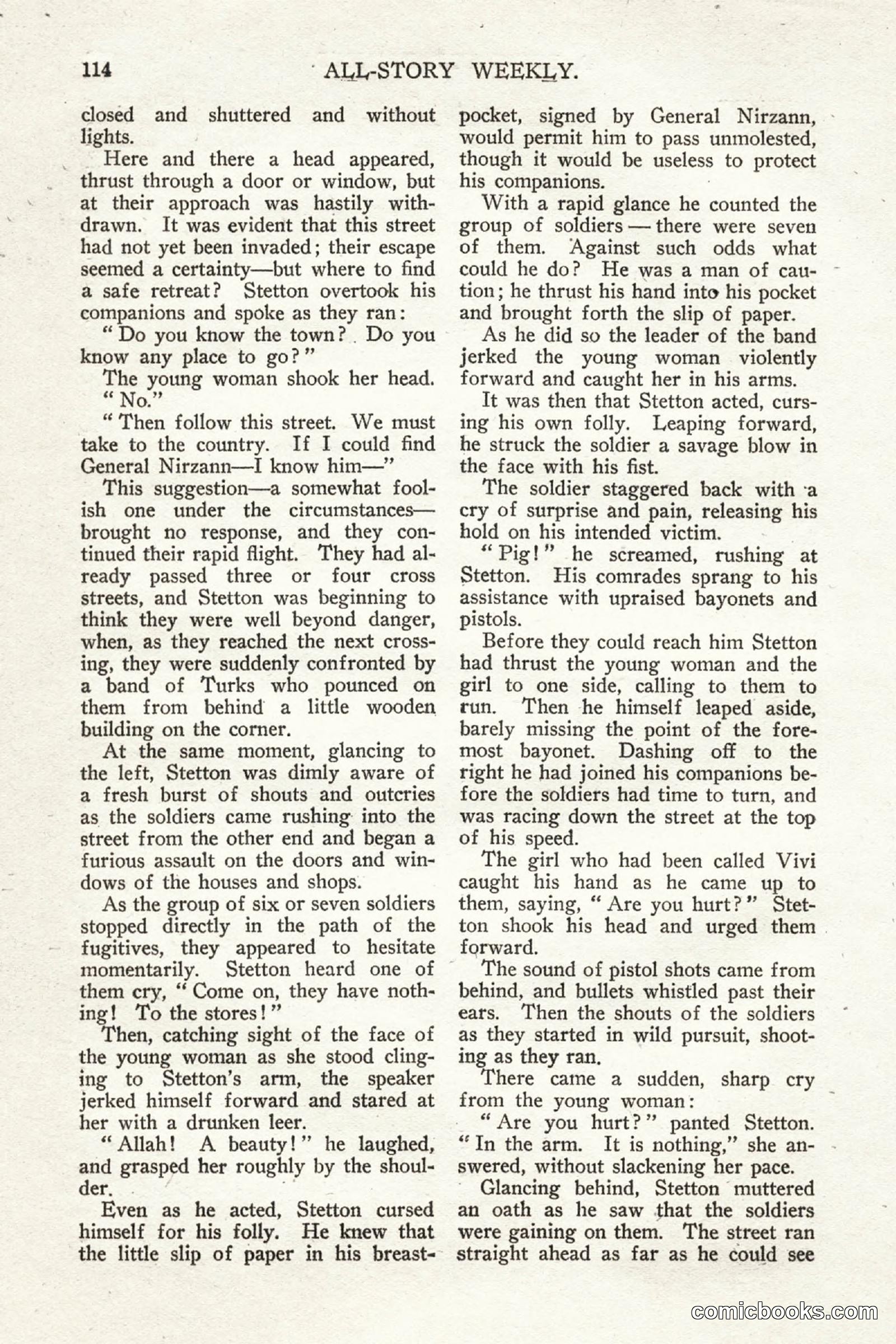 All Story Magazine, May 2, 1914 — page 124 of 274