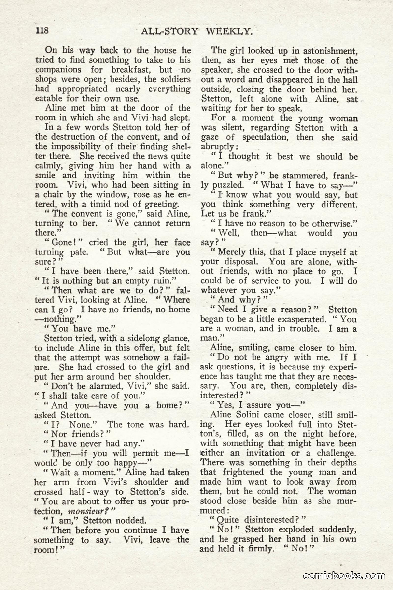All Story Magazine, May 2, 1914 — page 128 of 274