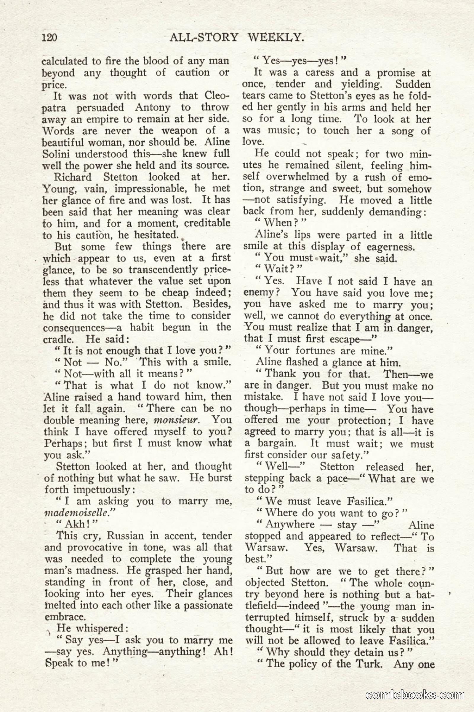 All Story Magazine, May 2, 1914 — page 130 of 274