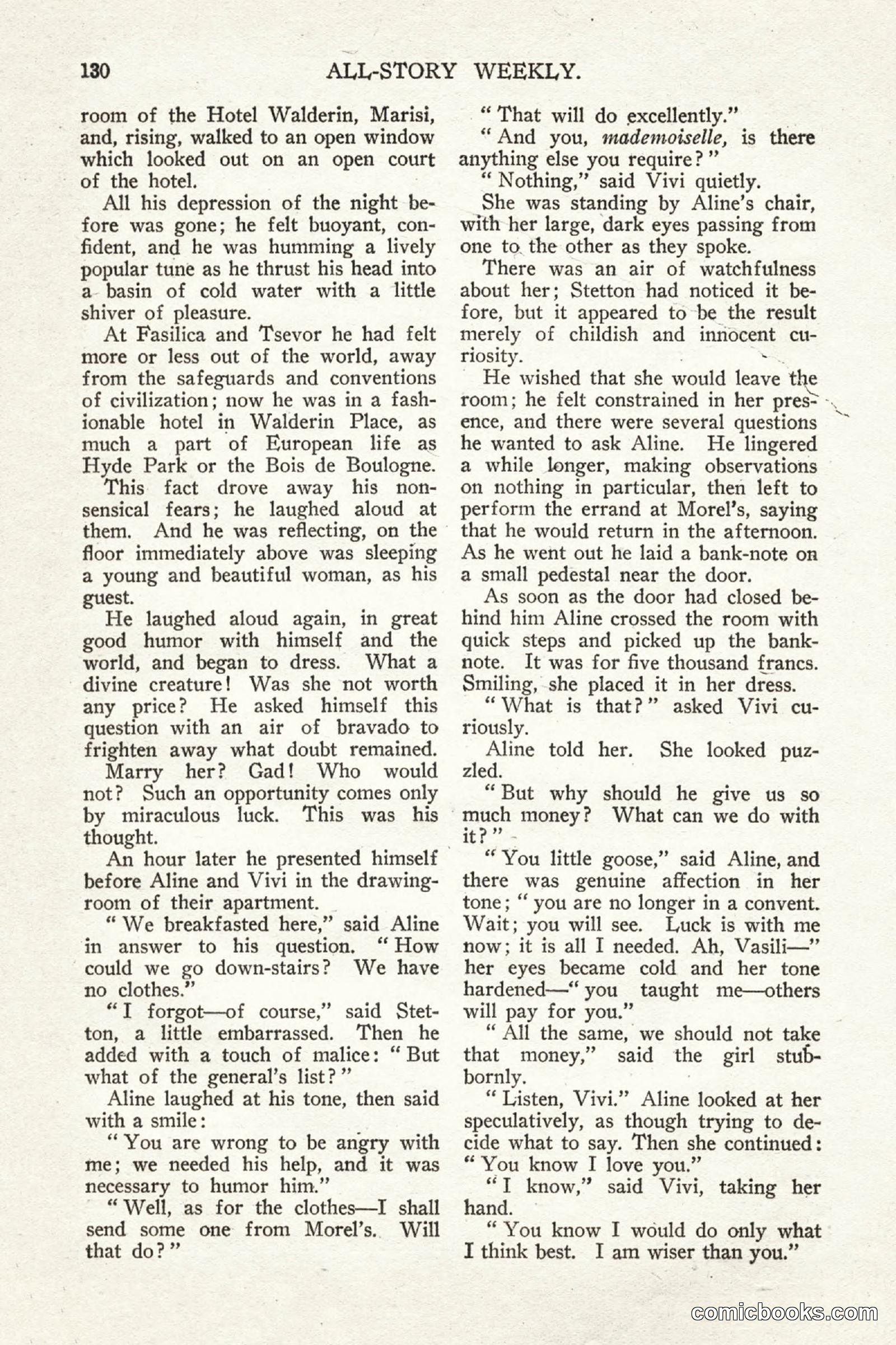 All Story Magazine, May 2, 1914 — page 140 of 274
