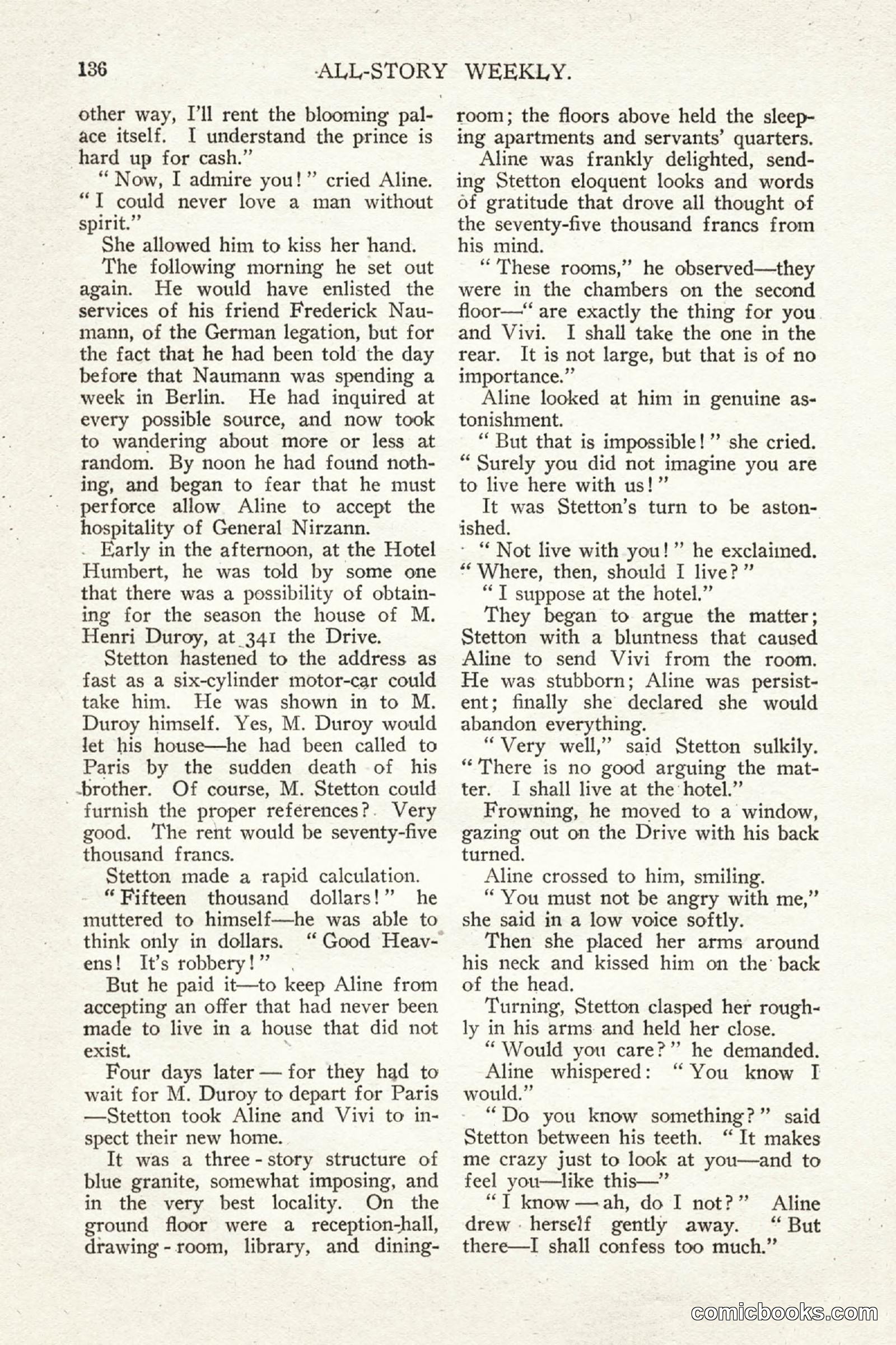 All Story Magazine, May 2, 1914 — page 146 of 274