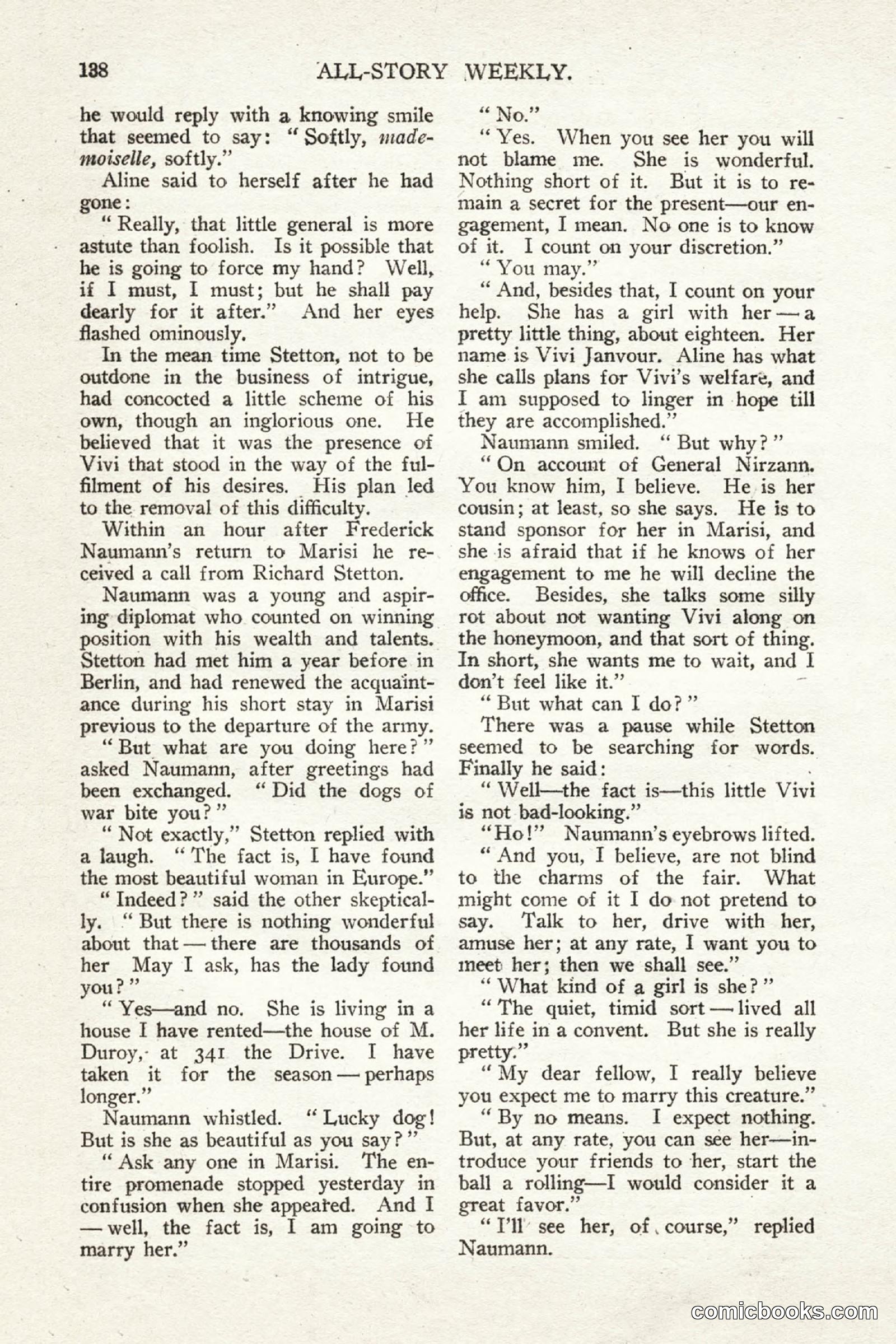 All Story Magazine, May 2, 1914 — page 148 of 274