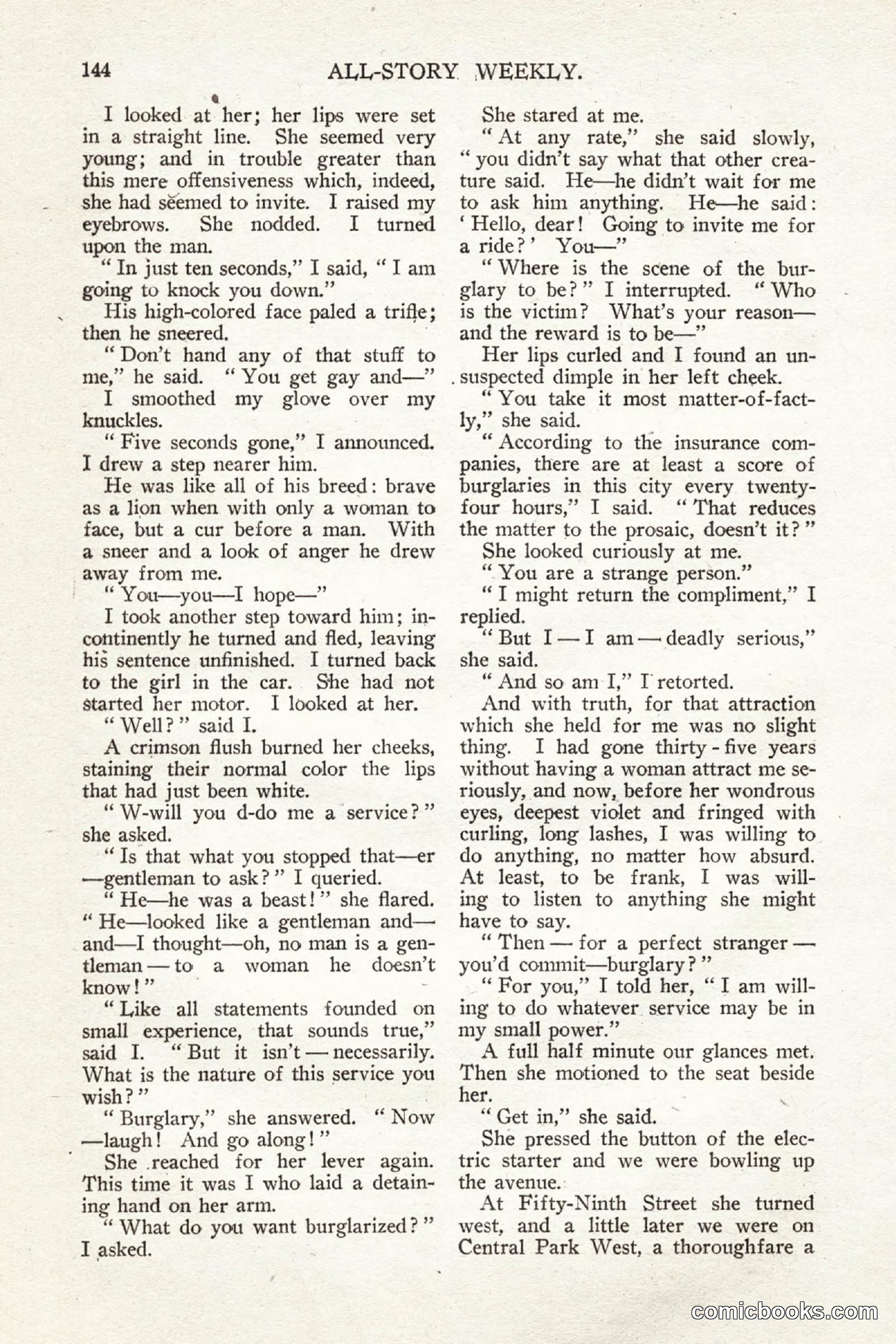 All Story Magazine, May 2, 1914 — page 154 of 274