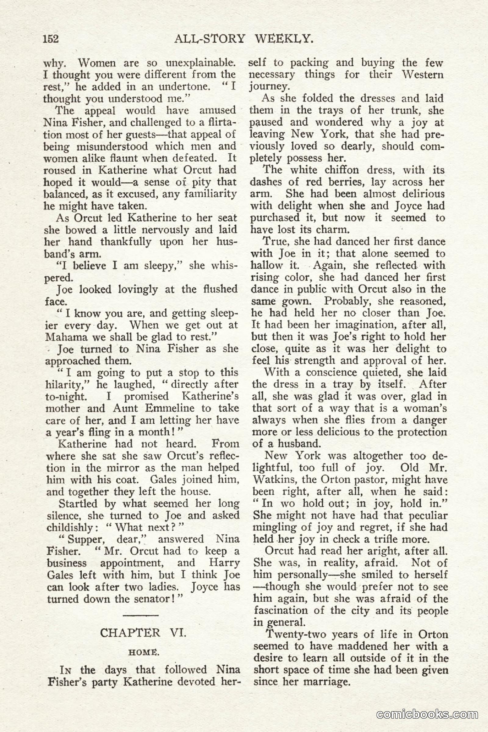 All Story Magazine, May 2, 1914 — page 162 of 274