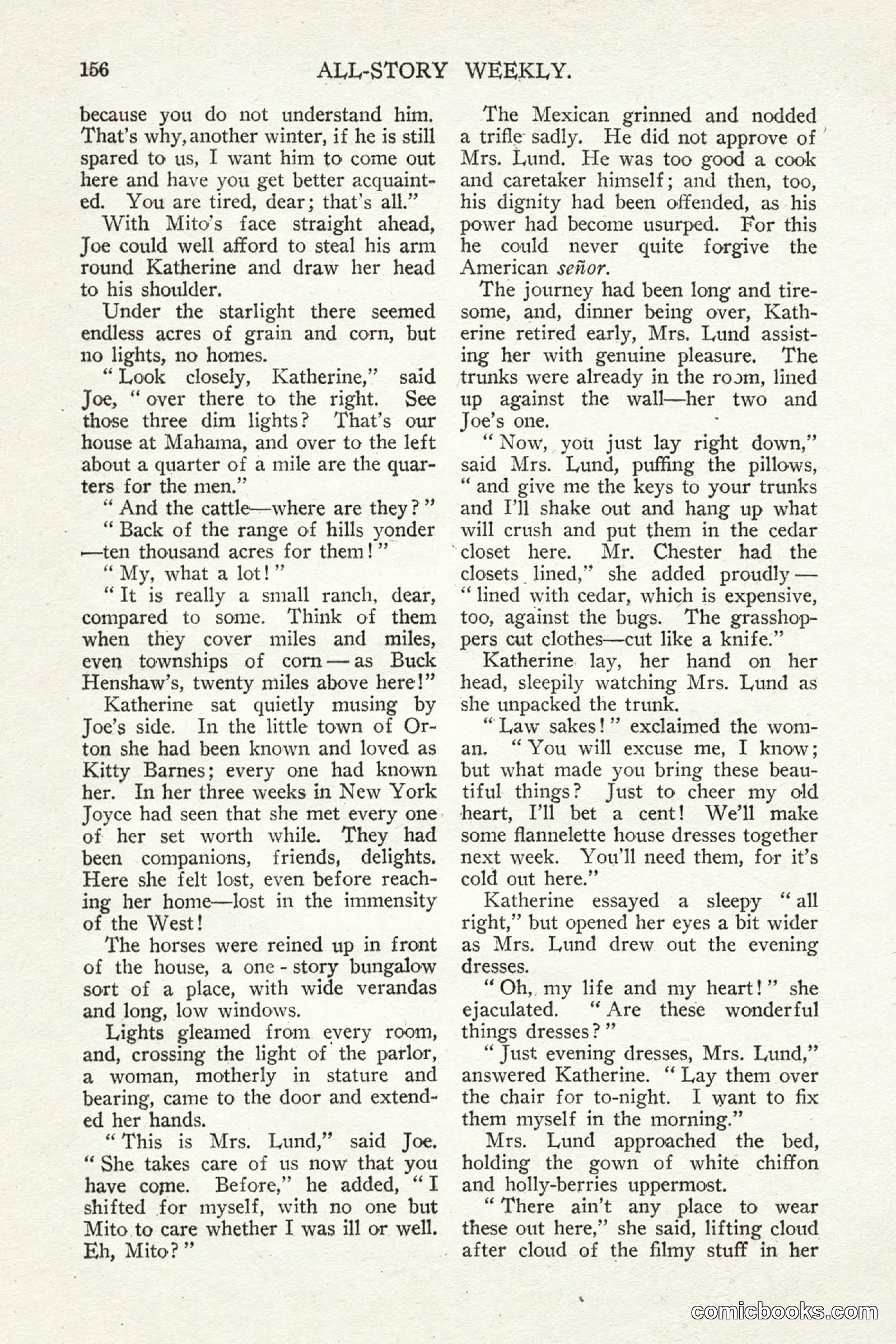 All Story Magazine, May 2, 1914 — page 166 of 274