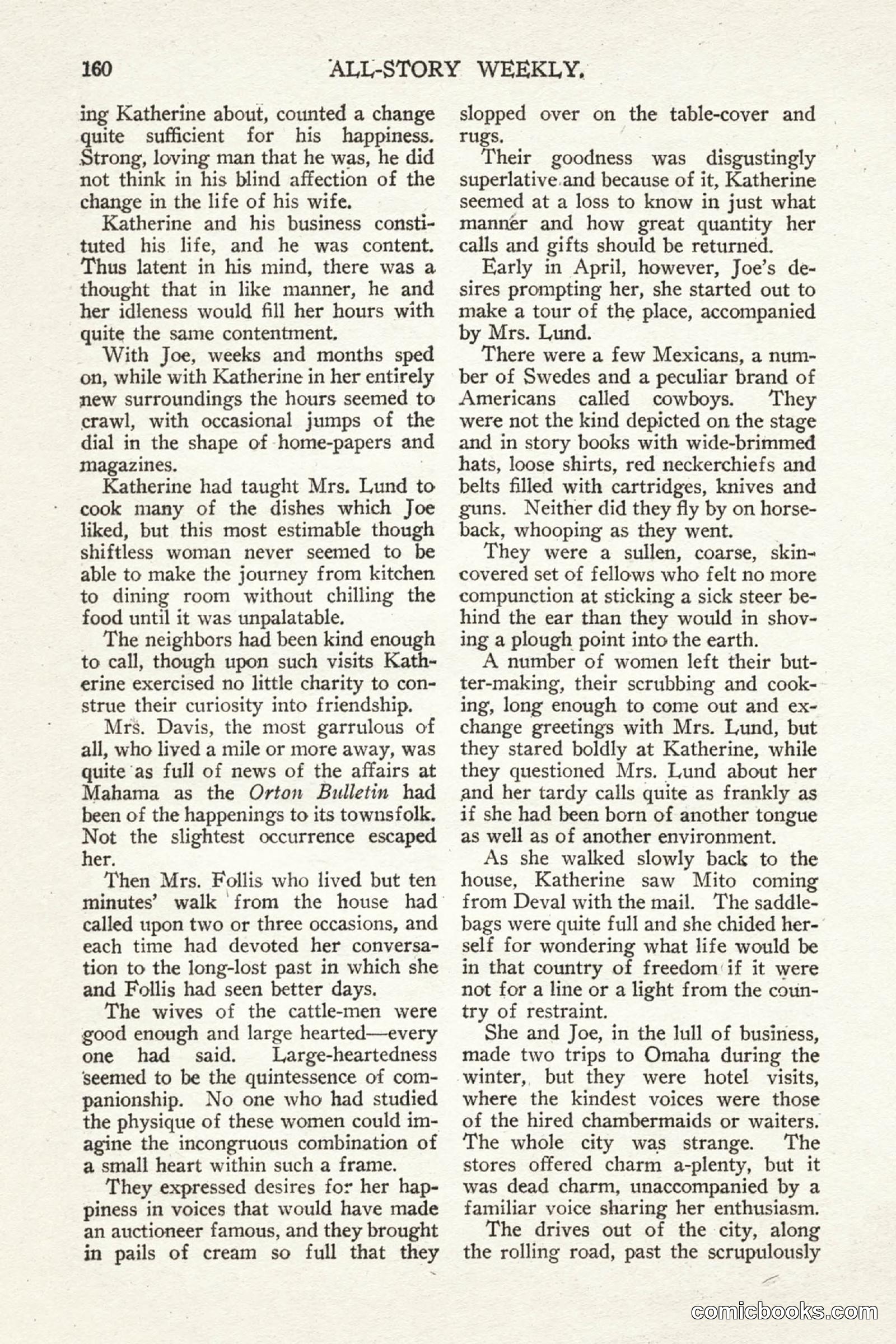 All Story Magazine, May 2, 1914 — page 170 of 274